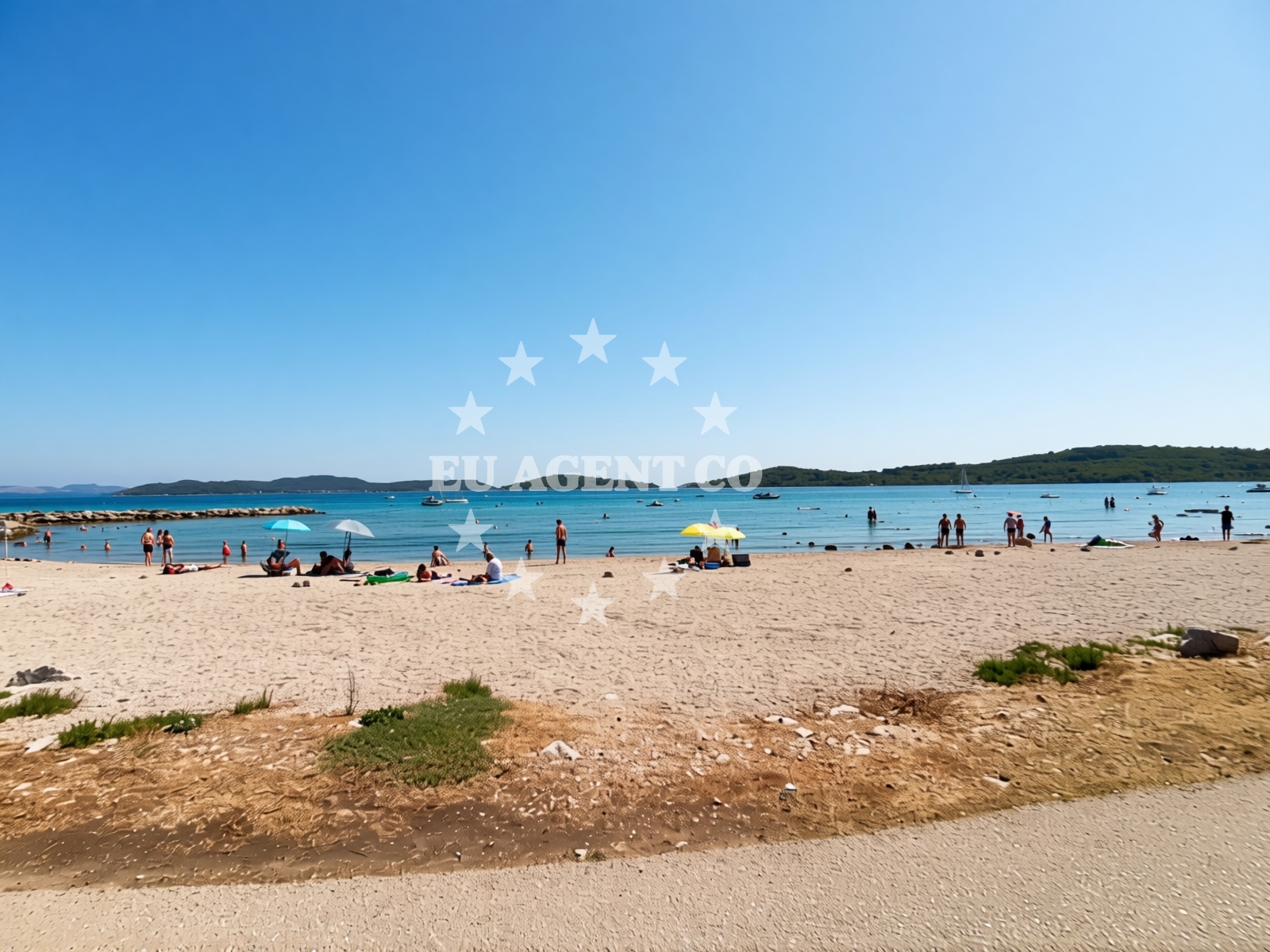 Sea and coastal view of Barbun Beach in 37 Srima XVII, Srima