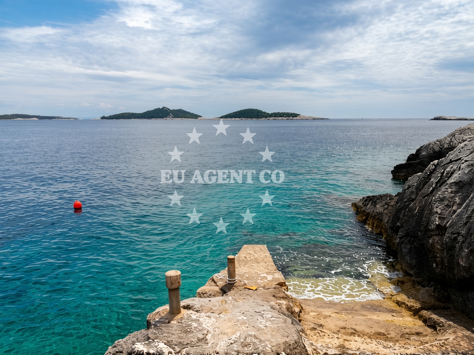 Sea and coastal view of Barje beach in Sv. Kuzme i Damjana 51, Lastovo