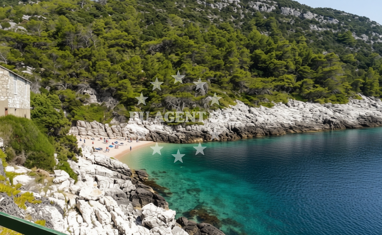 Additional view of Barje beach in Sv. Kuzme i Damjana 51, Lastovo