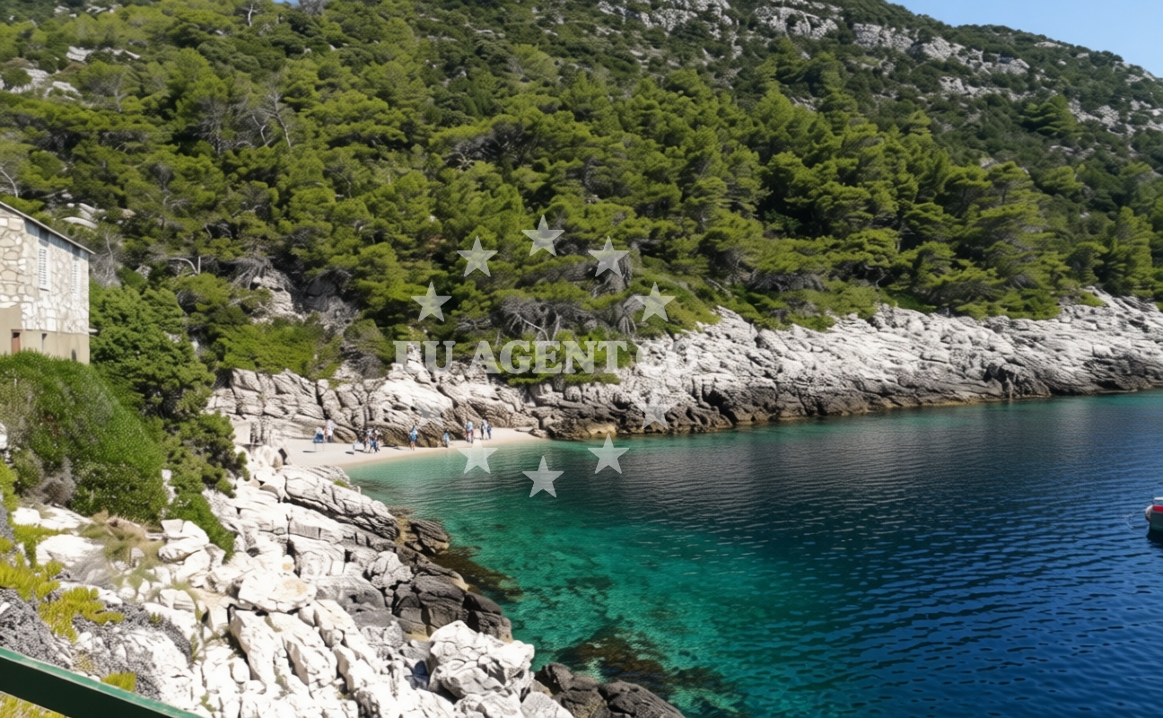 Additional view of Barje beach in Sv. Kuzme i Damjana 51, Lastovo