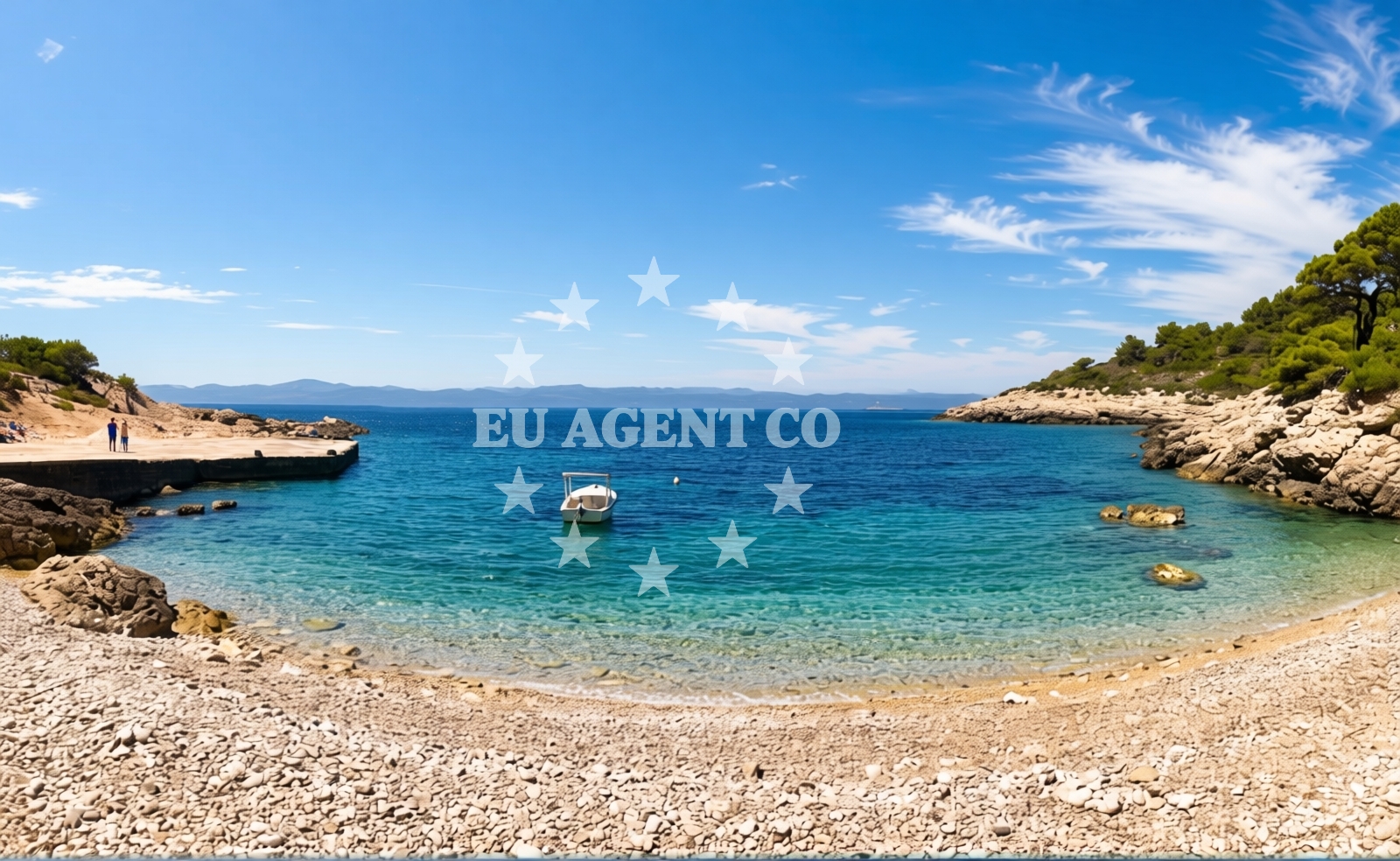 Additional view of Barjoska beach in Vrh Gospe 8, Komiža