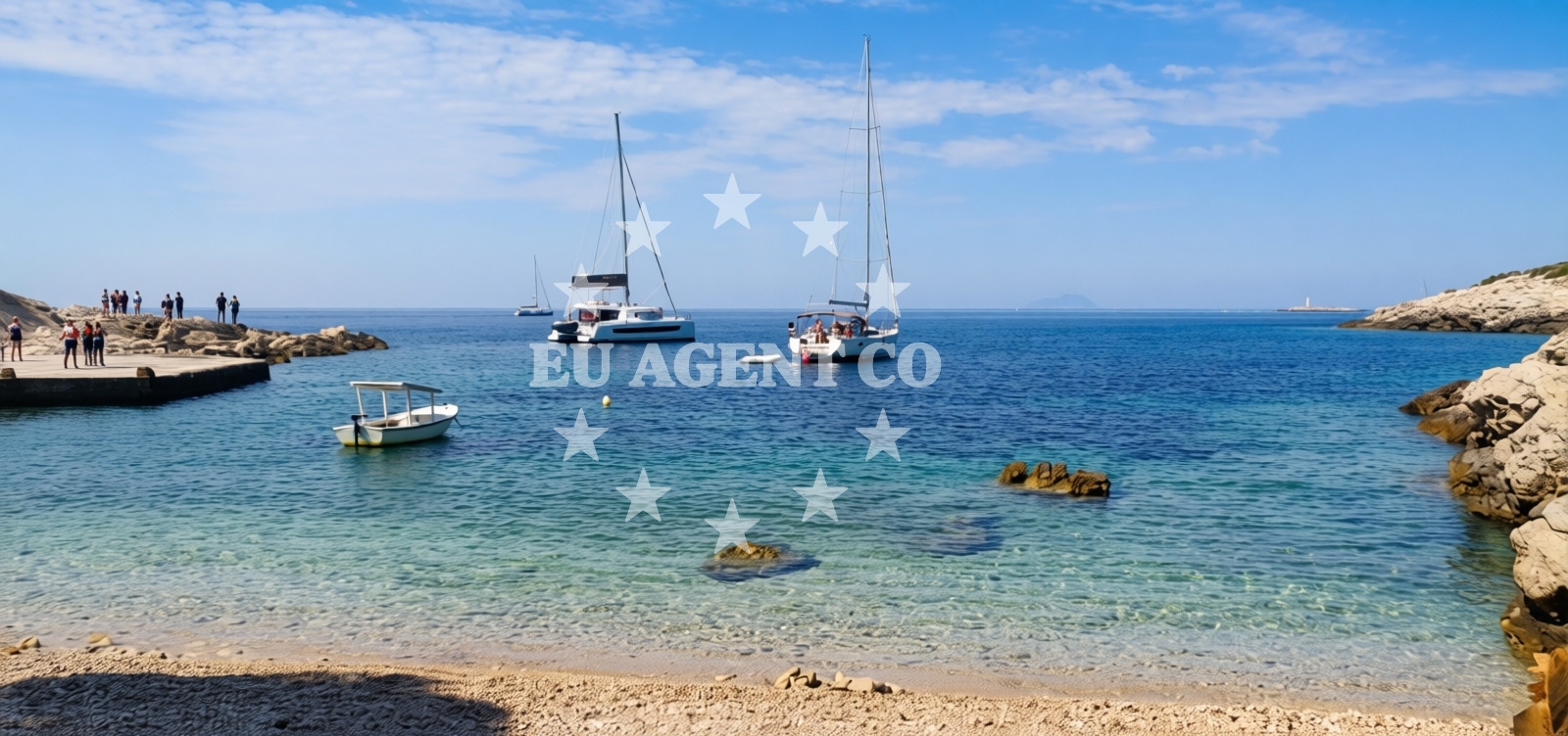 Additional view of Barjoska beach in Vrh Gospe 8, Komiža