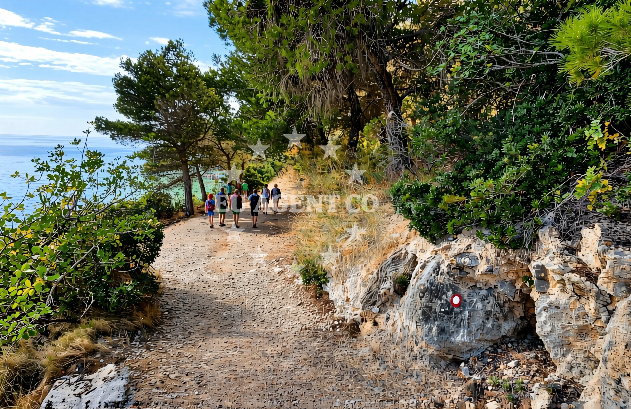 Additional view of Barjoska beach in Vrh Gospe 8, Komiža