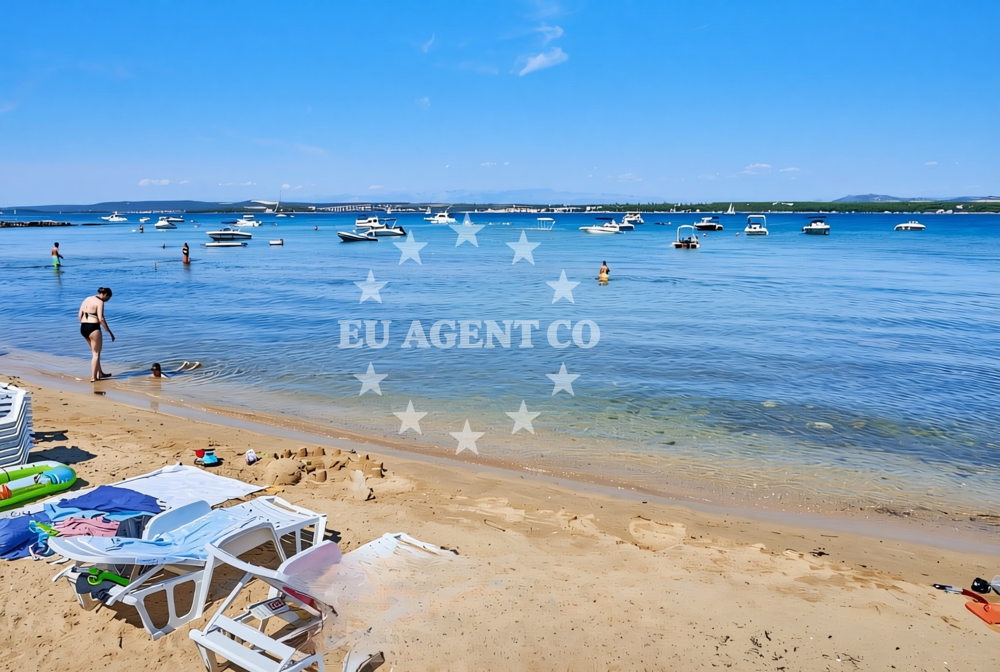 Additional view of Bartovica beach in Plaški klanac 3, Tkon