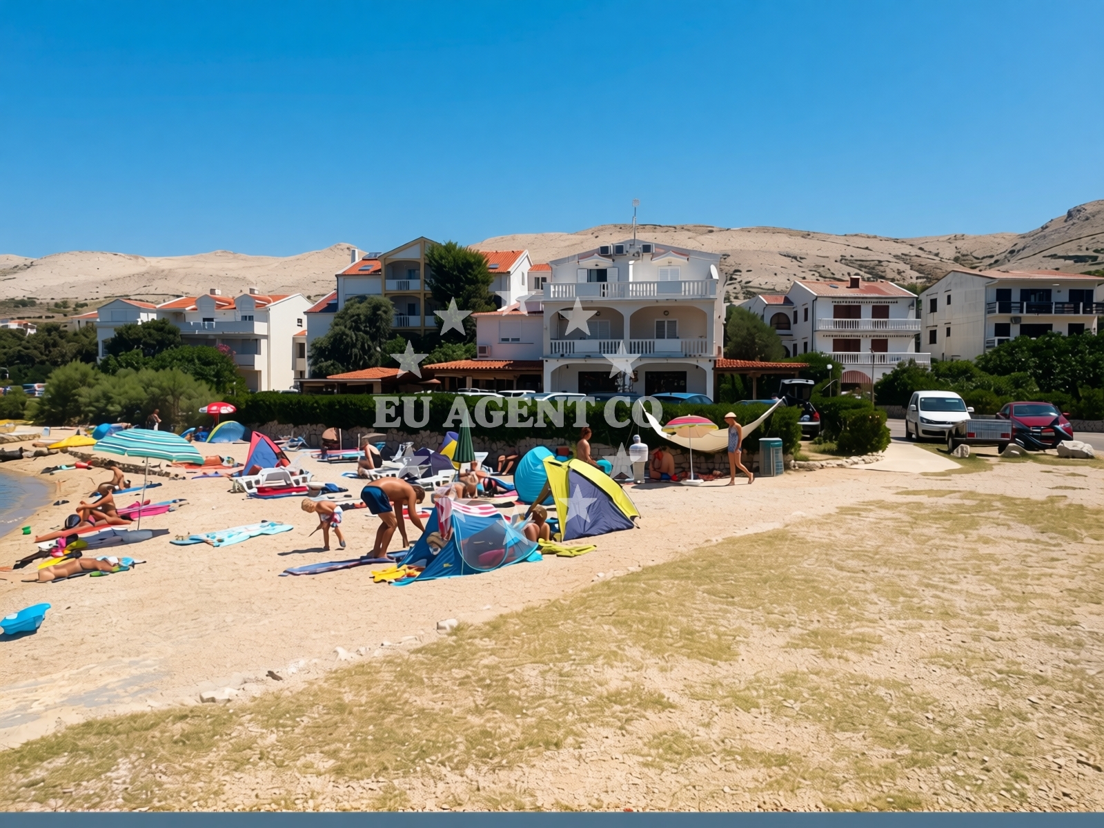 Additional view of Basaka beach in Dubrovačka ul. 22, Pag
