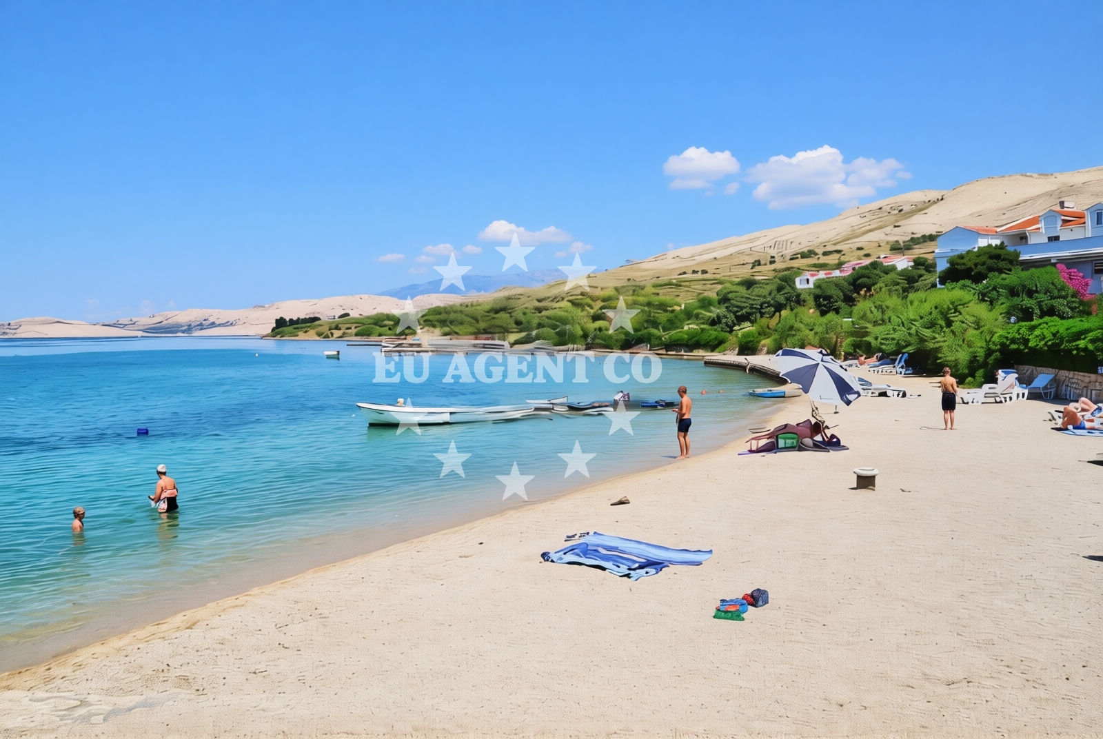 Additional view of Basaka beach in Dubrovačka ul. 22, Pag