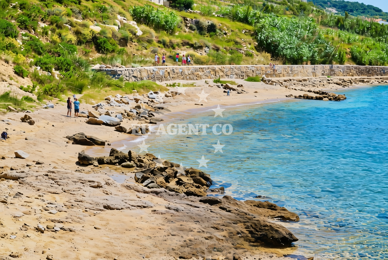 Additional view of Basaka beach in Dubrovačka ul. 22, Pag