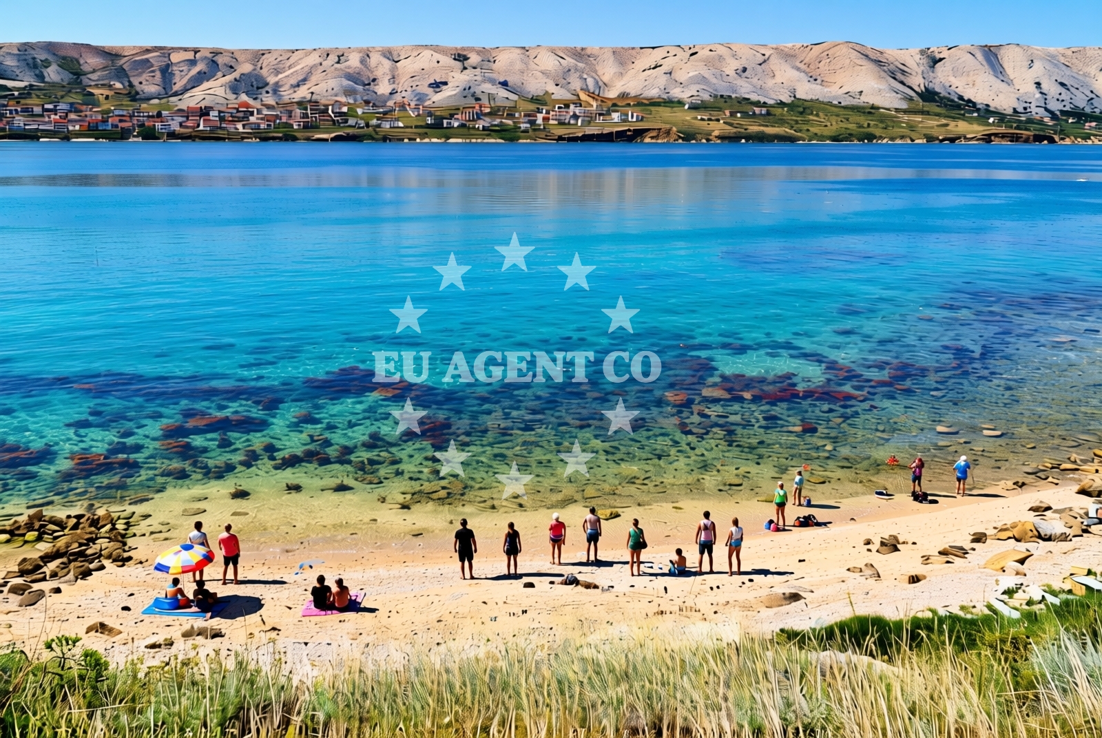 Additional view of Basaka beach in Dubrovačka ul. 22, Pag
