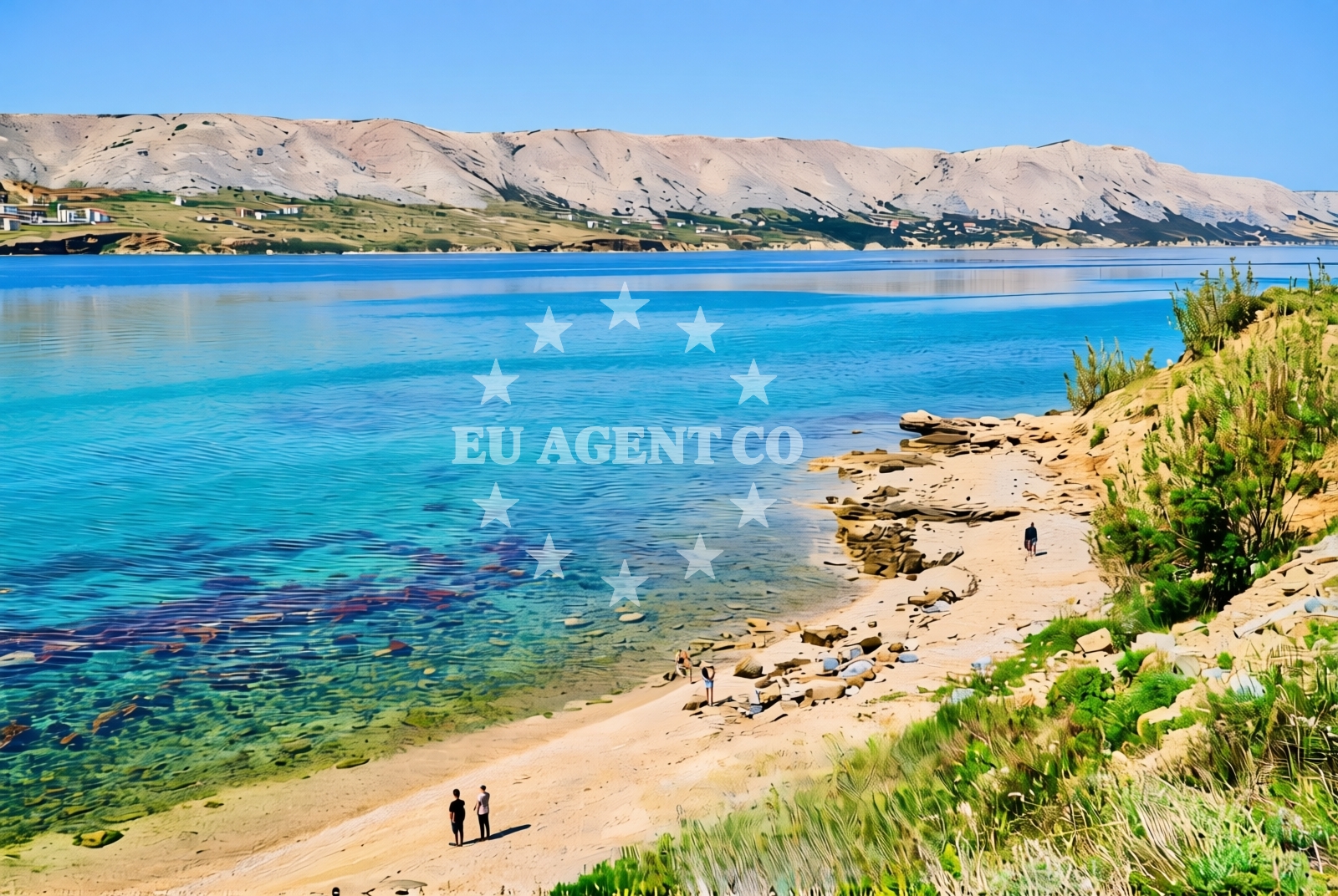 Additional view of Basaka beach in Dubrovačka ul. 22, Pag