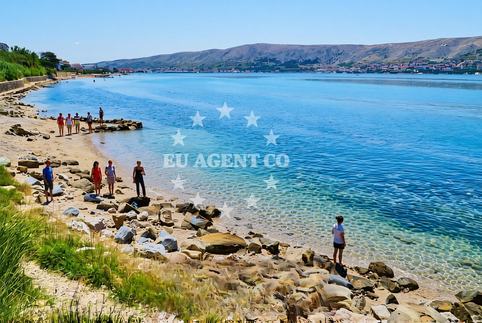 Additional view of Basaka beach in Dubrovačka ul. 22, Pag