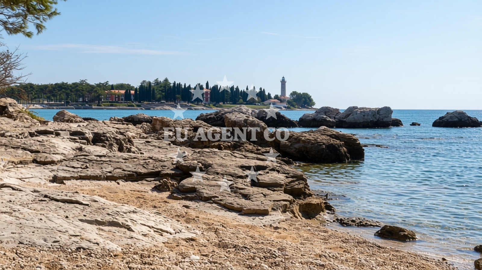Additional view of Basanija beach in Ravna dolina 31, Savudrija
