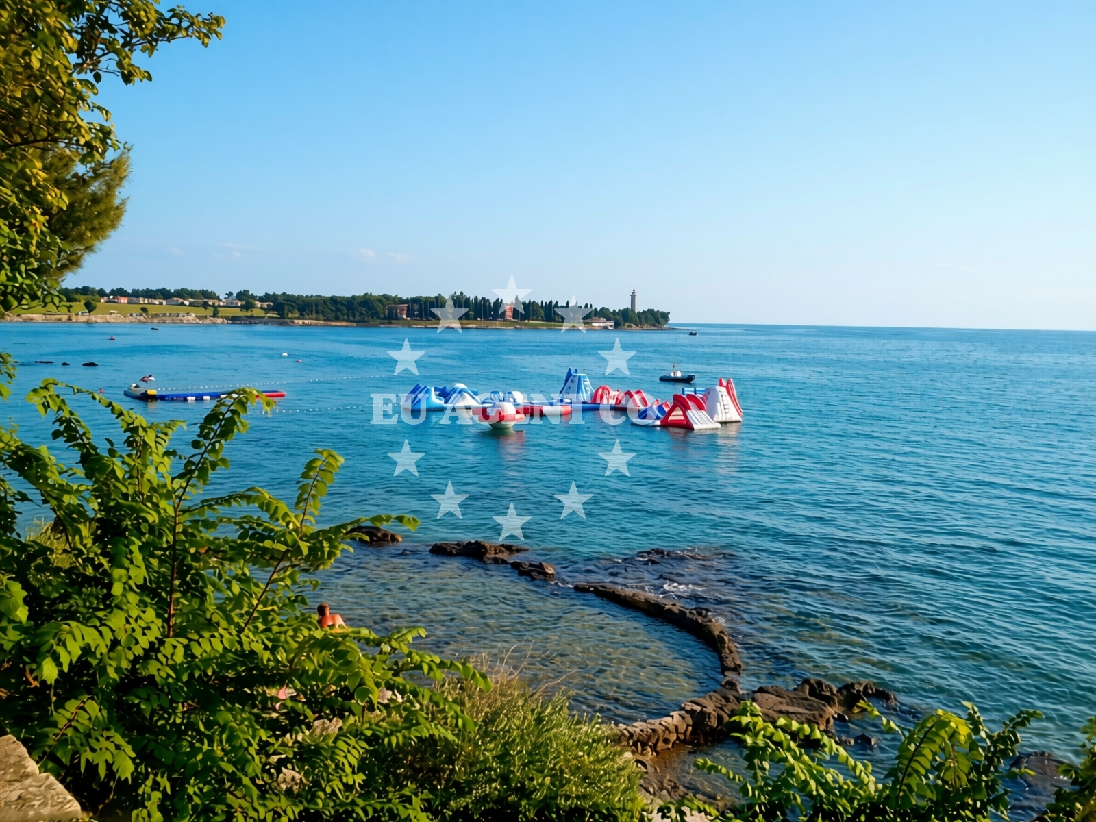 Additional view of Basanija beach in Ravna dolina 31, Savudrija
