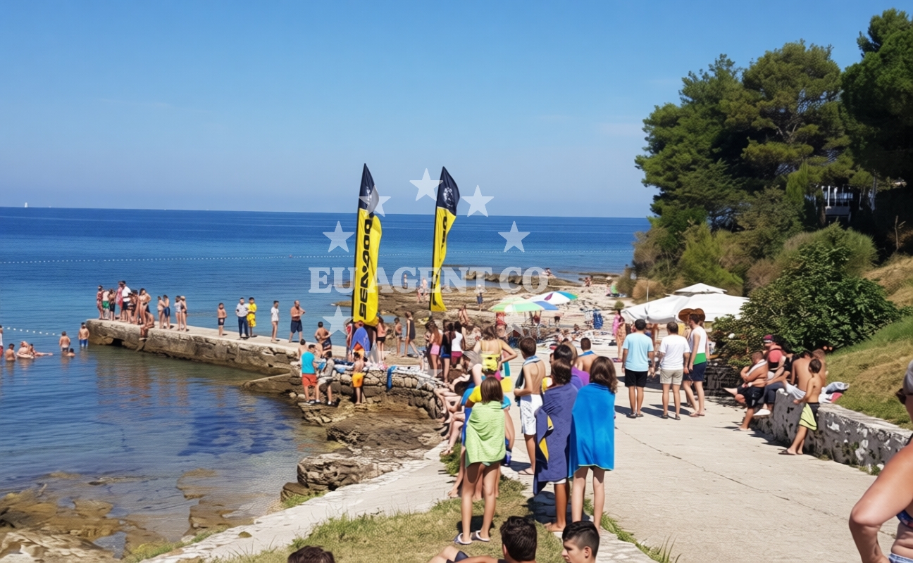 Additional view of Basanija beach in Ravna dolina 31, Savudrija