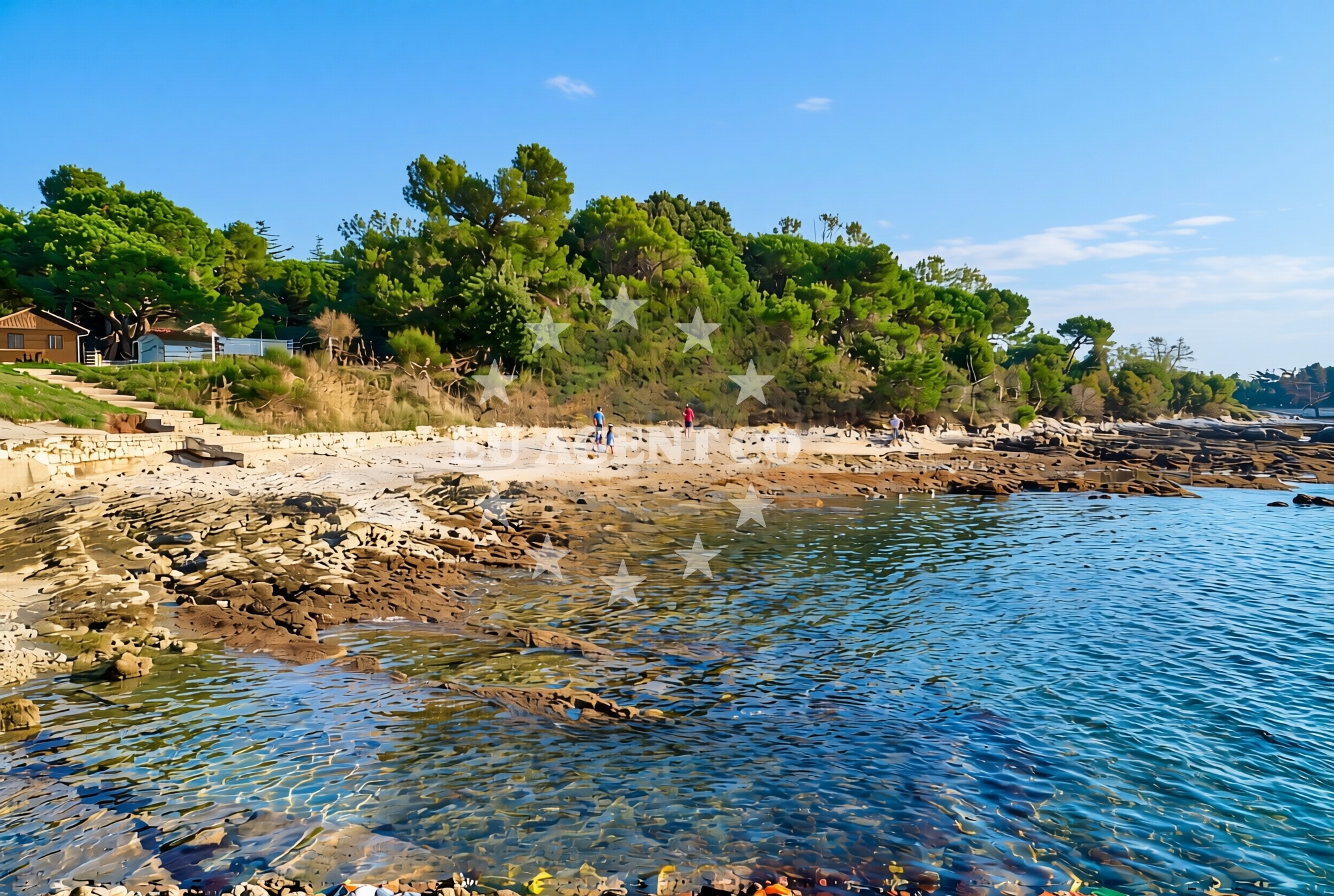 Additional view of Basanija beach in Ravna dolina 31, Savudrija
