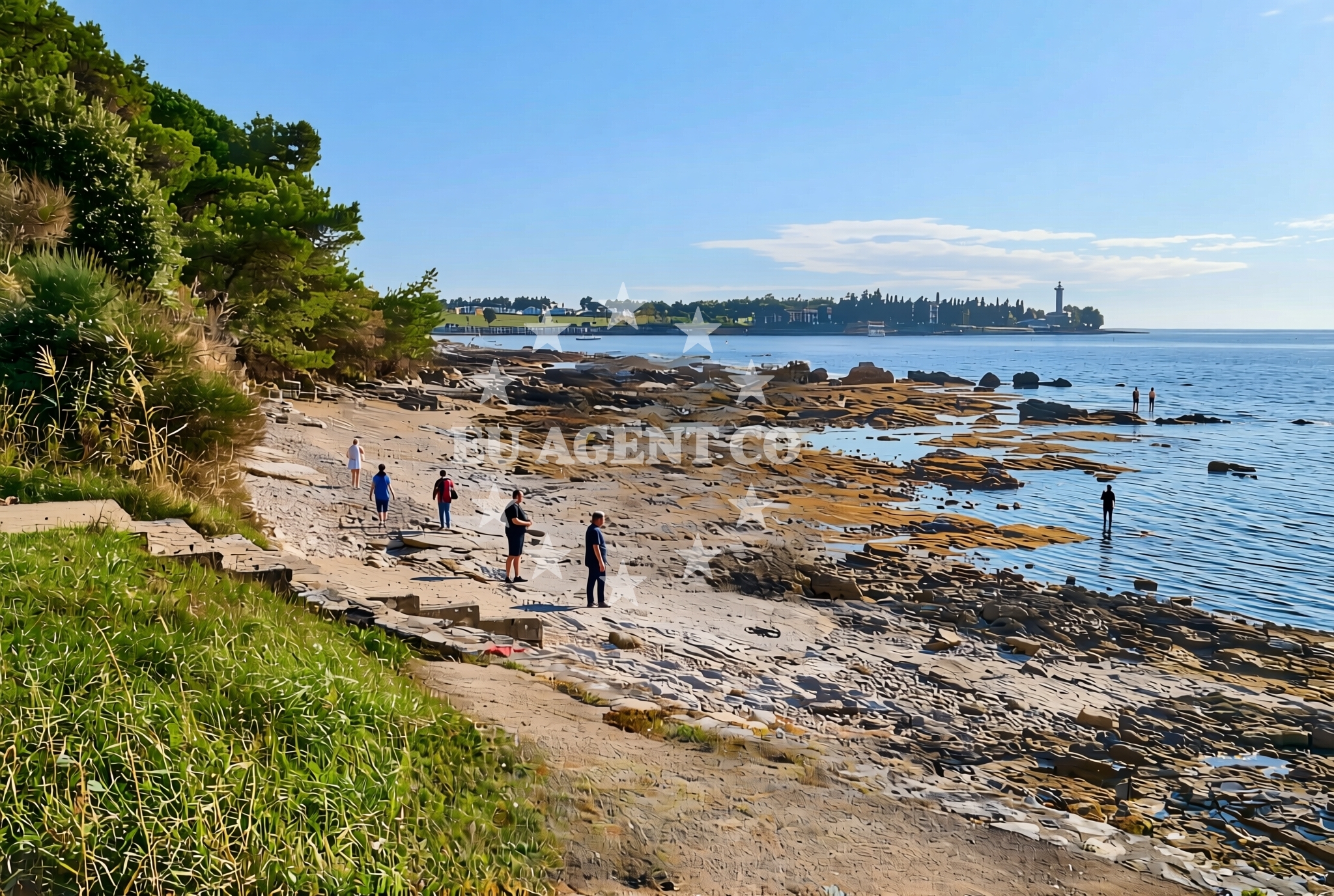 Additional view of Basanija beach in Ravna dolina 31, Savudrija