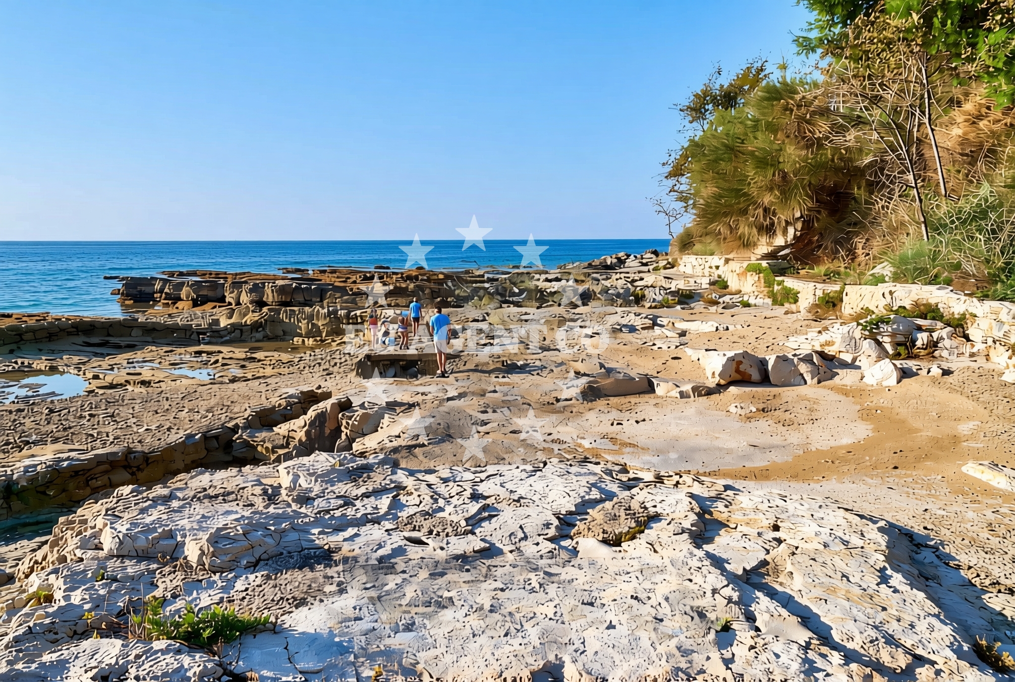 Additional view of Basanija beach in Ravna dolina 31, Savudrija