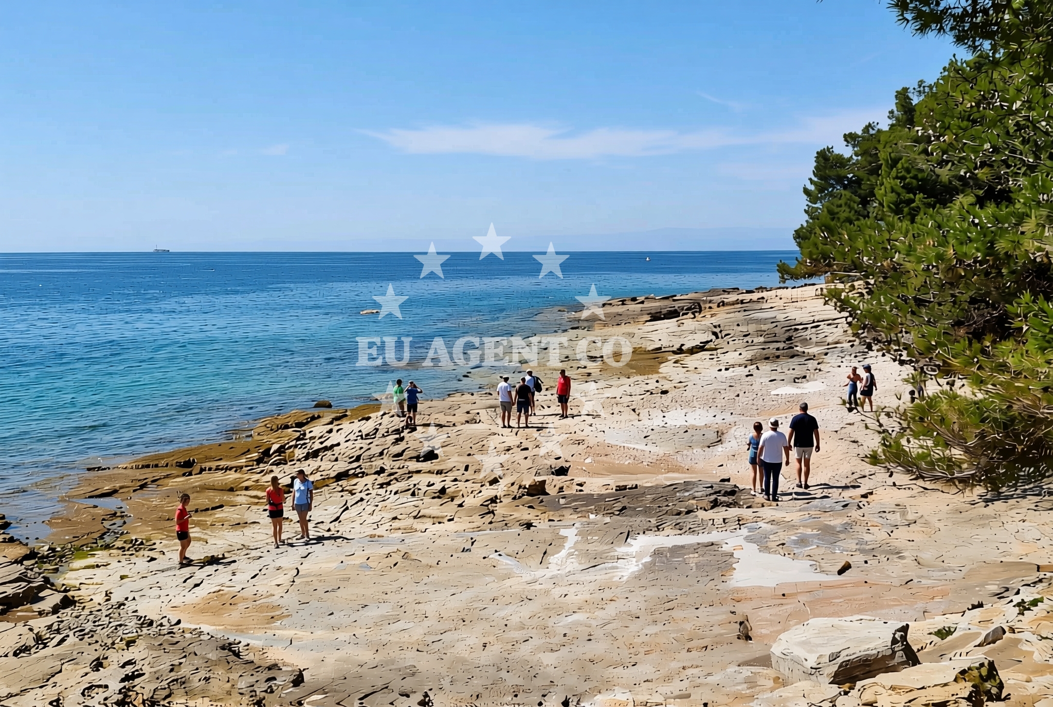Additional view of Bašanija: beaches and coves (3) in Bašanija