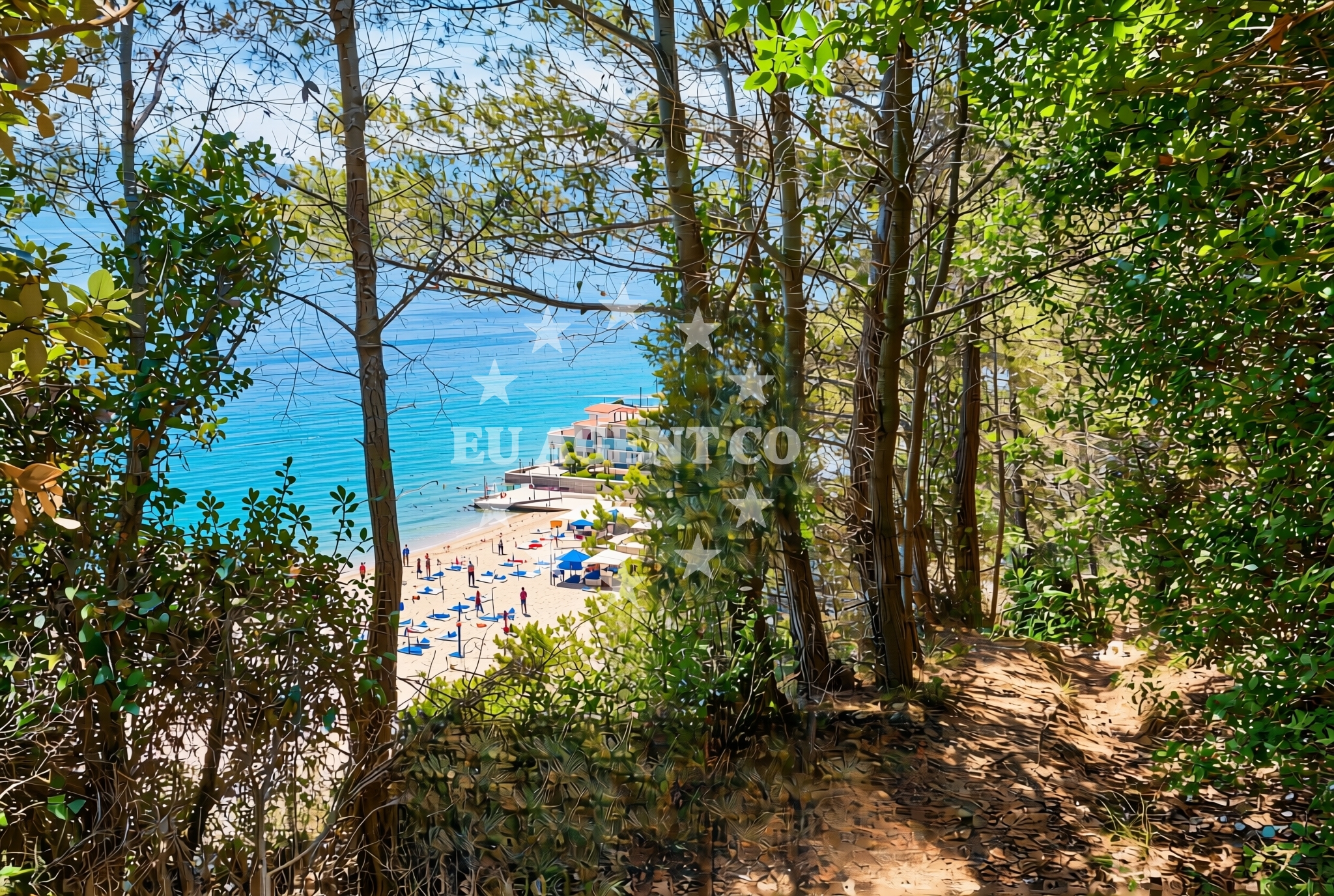 Additional view of Basina zapad, Viganj Beach in Basina zapad