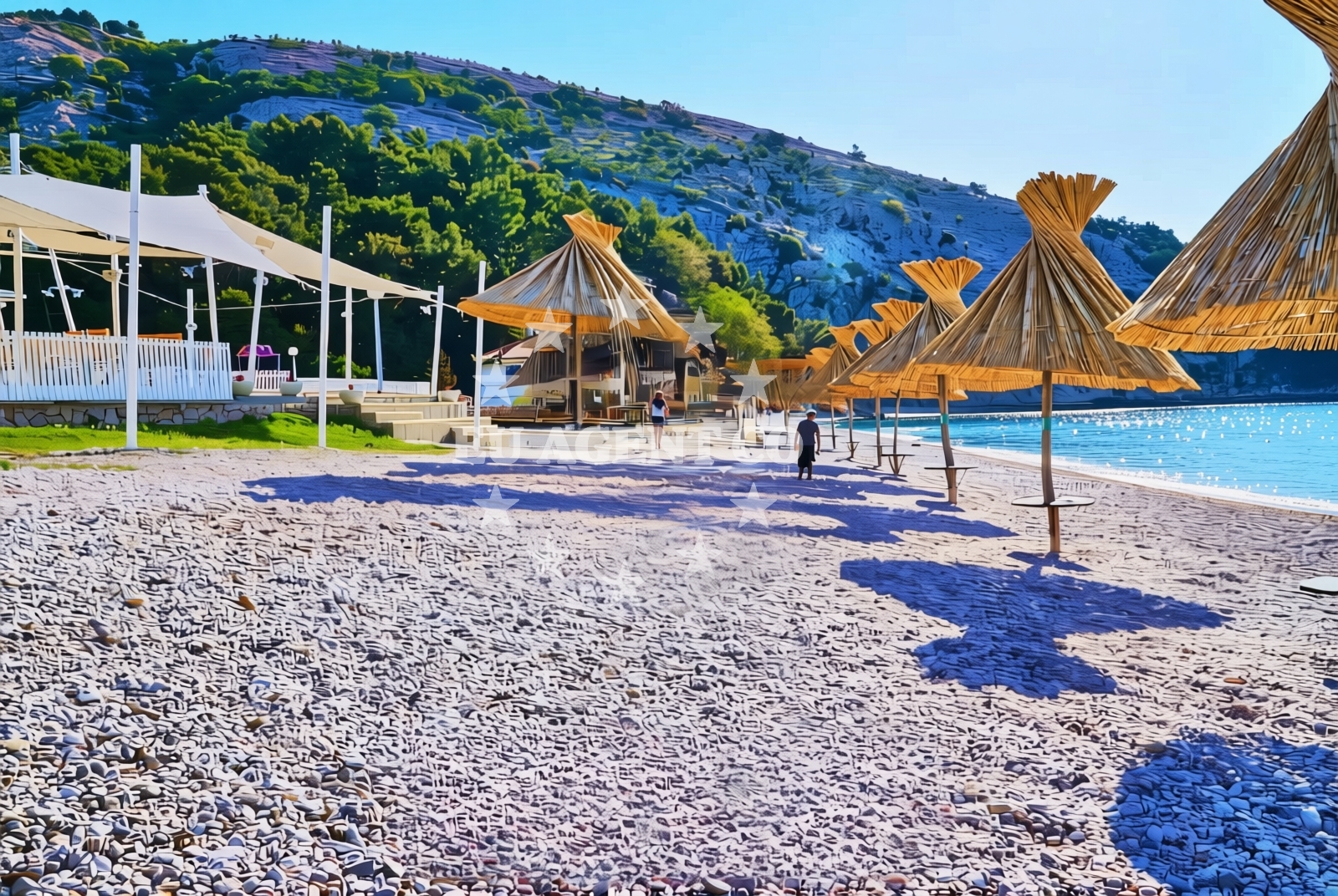 Additional view of Baška (Krk): beaches and coves (11) in Baška (Krk)