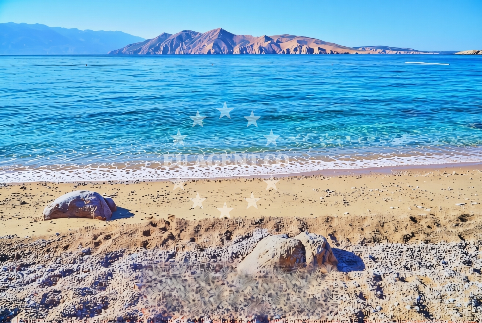 Additional view of Baška (Krk): beaches and coves (11) in Baška (Krk)