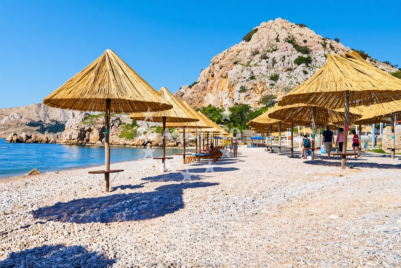 Additional view of Baška (Krk): beaches and coves (11) in Baška (Krk)