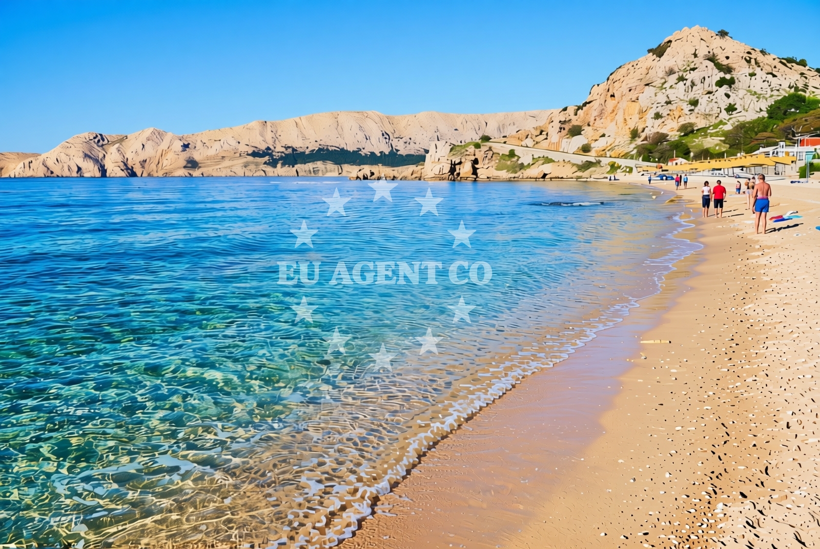 Additional view of Baška (Krk): beaches and coves (11) in Baška (Krk)