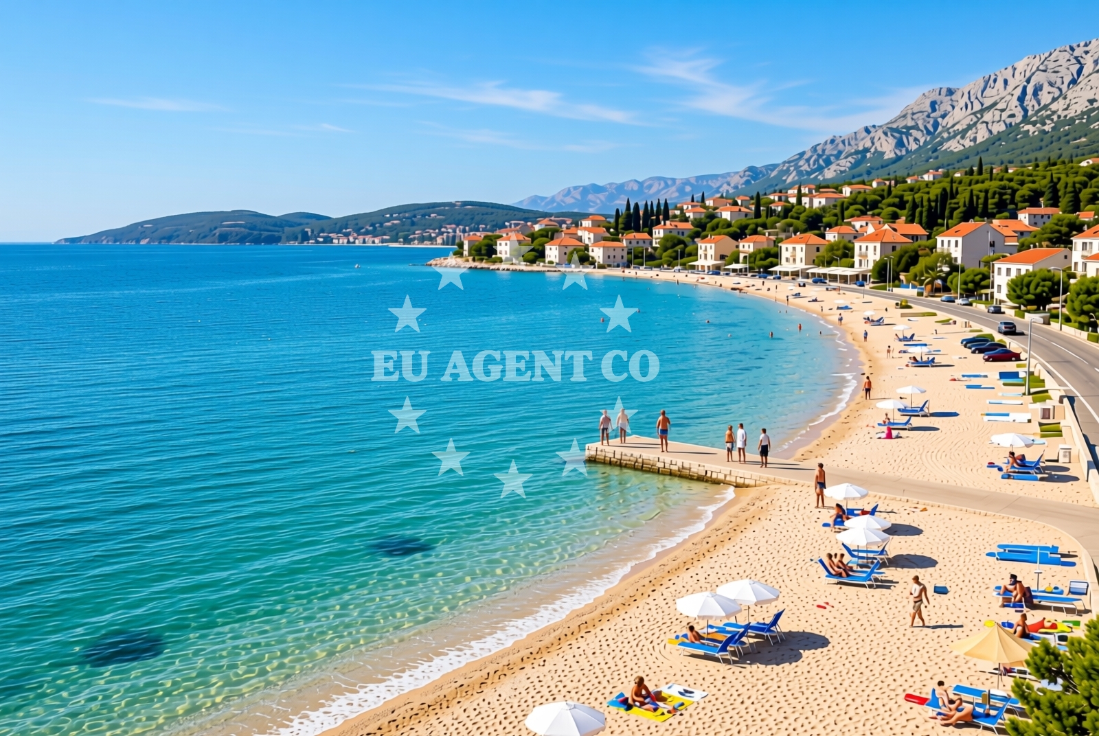 Additional view of Baška (Krk): beaches and coves (11) in Baška (Krk)
