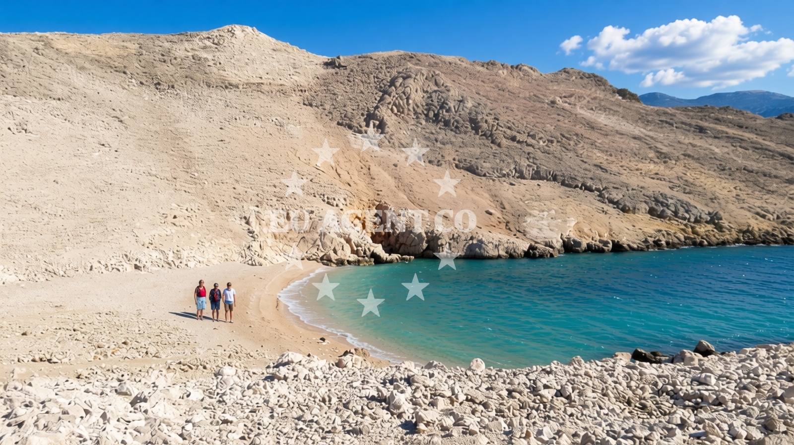 Additional view of Baska slana beach in Juzni kraj 23, Metajna