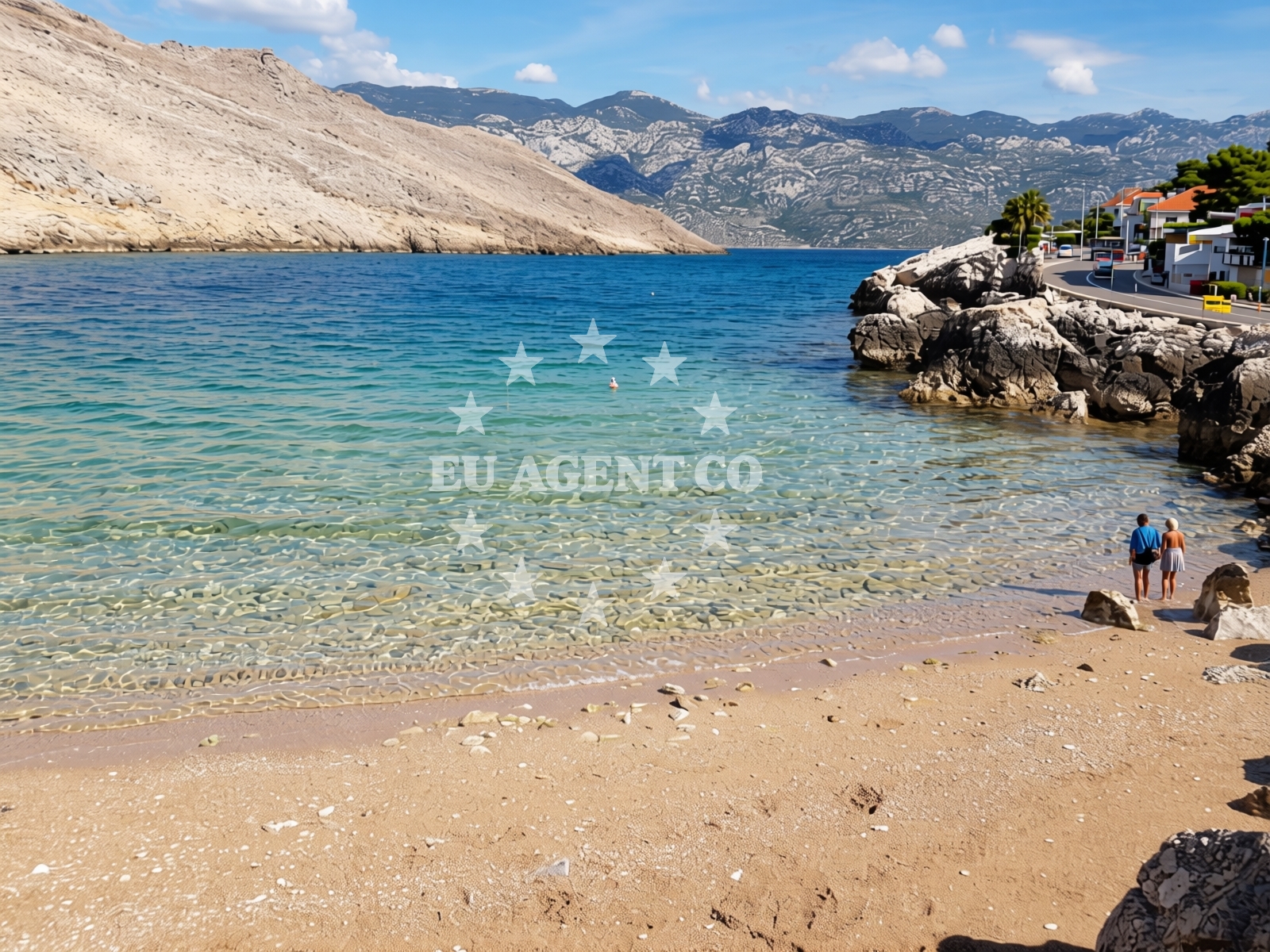Additional view of Baska slana beach in Juzni kraj 23, Metajna