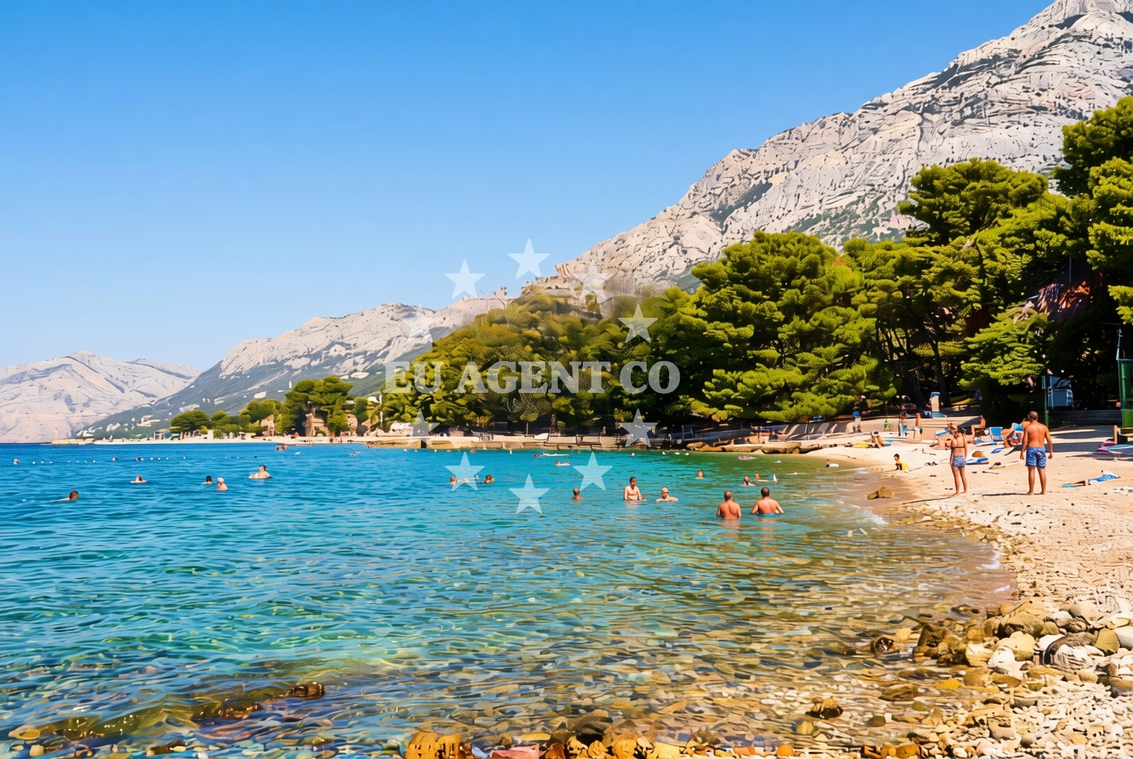 Additional view of Baška Voda: beaches and coves (6) in Baška Voda