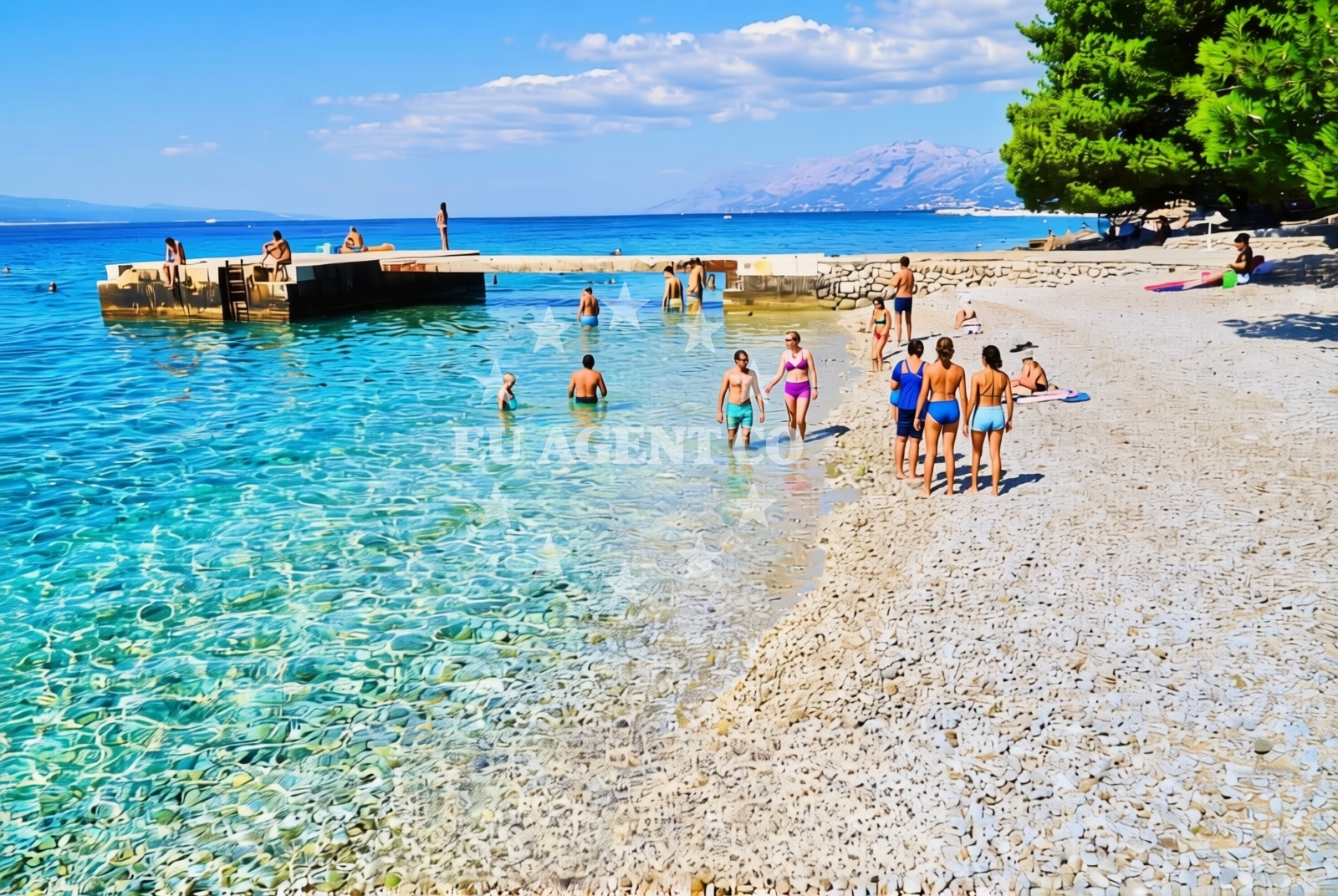 Additional view of Baška Voda: beaches and coves (6) in Baška Voda