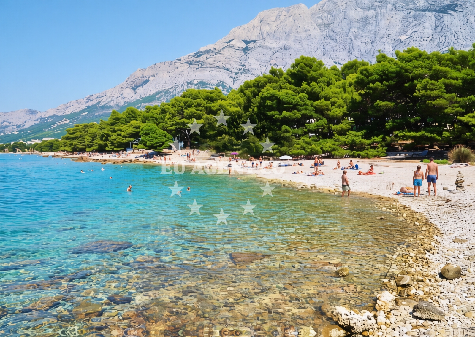 Additional view of Baška Voda: beaches and coves (6) in Baška Voda