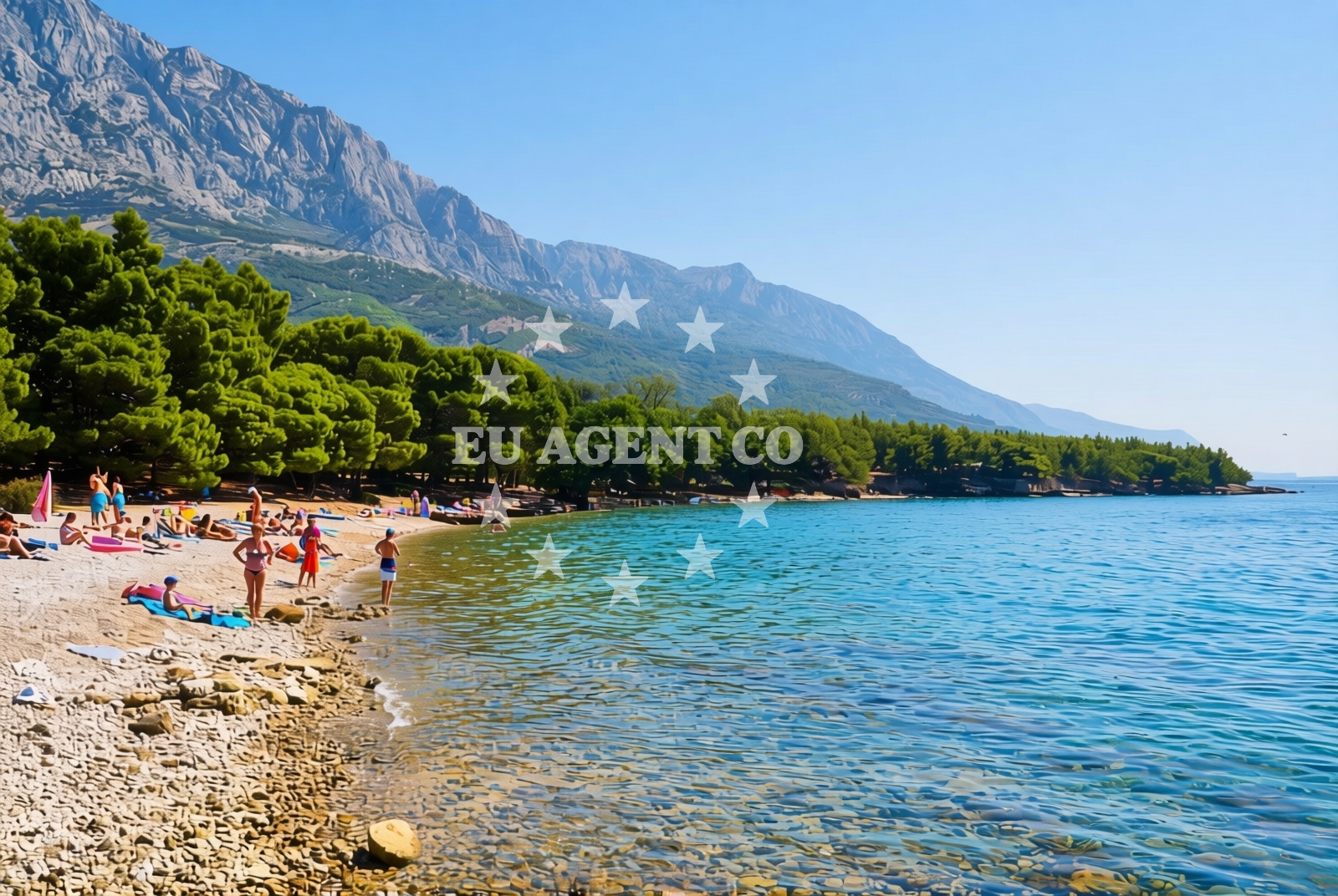 Additional view of Baška Voda: beaches and coves (6) in Baška Voda