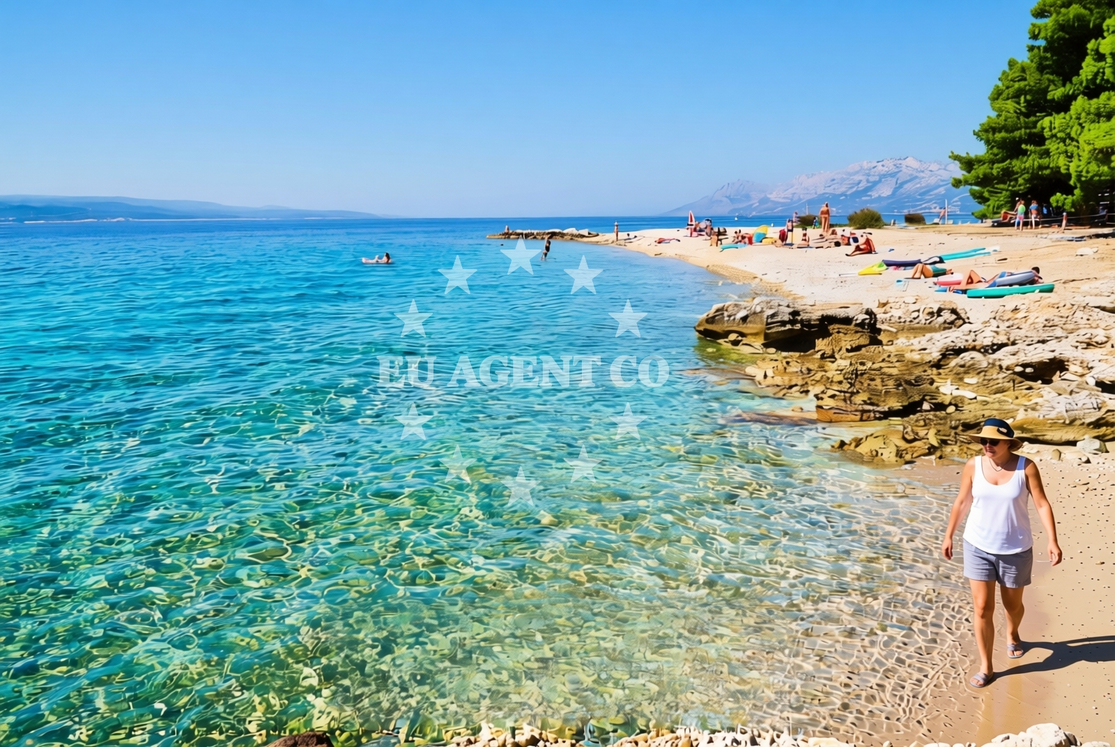 Additional view of Baška Voda: beaches and coves (6) in Baška Voda
