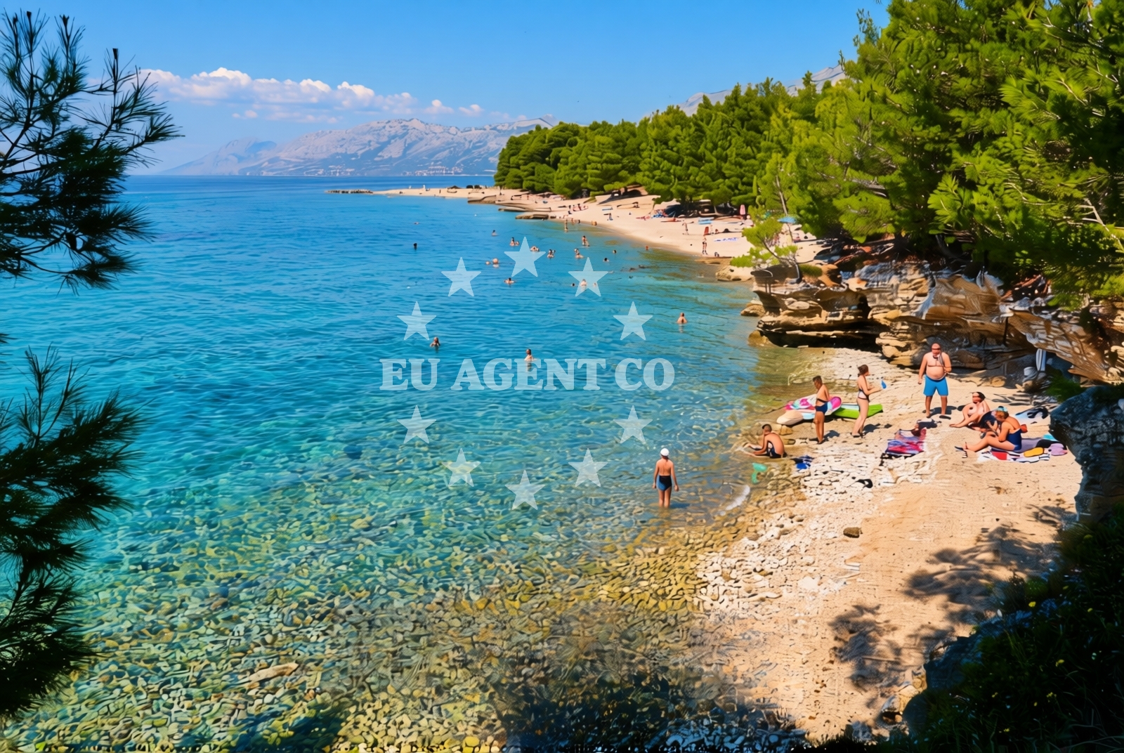 Additional view of Baško polje sredina, Promajna Beach in Baško polje sredina