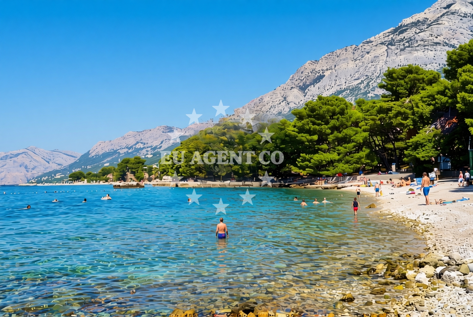 Additional view of Baško polje zapad, Baška Voda Beach in Baško polje zapad