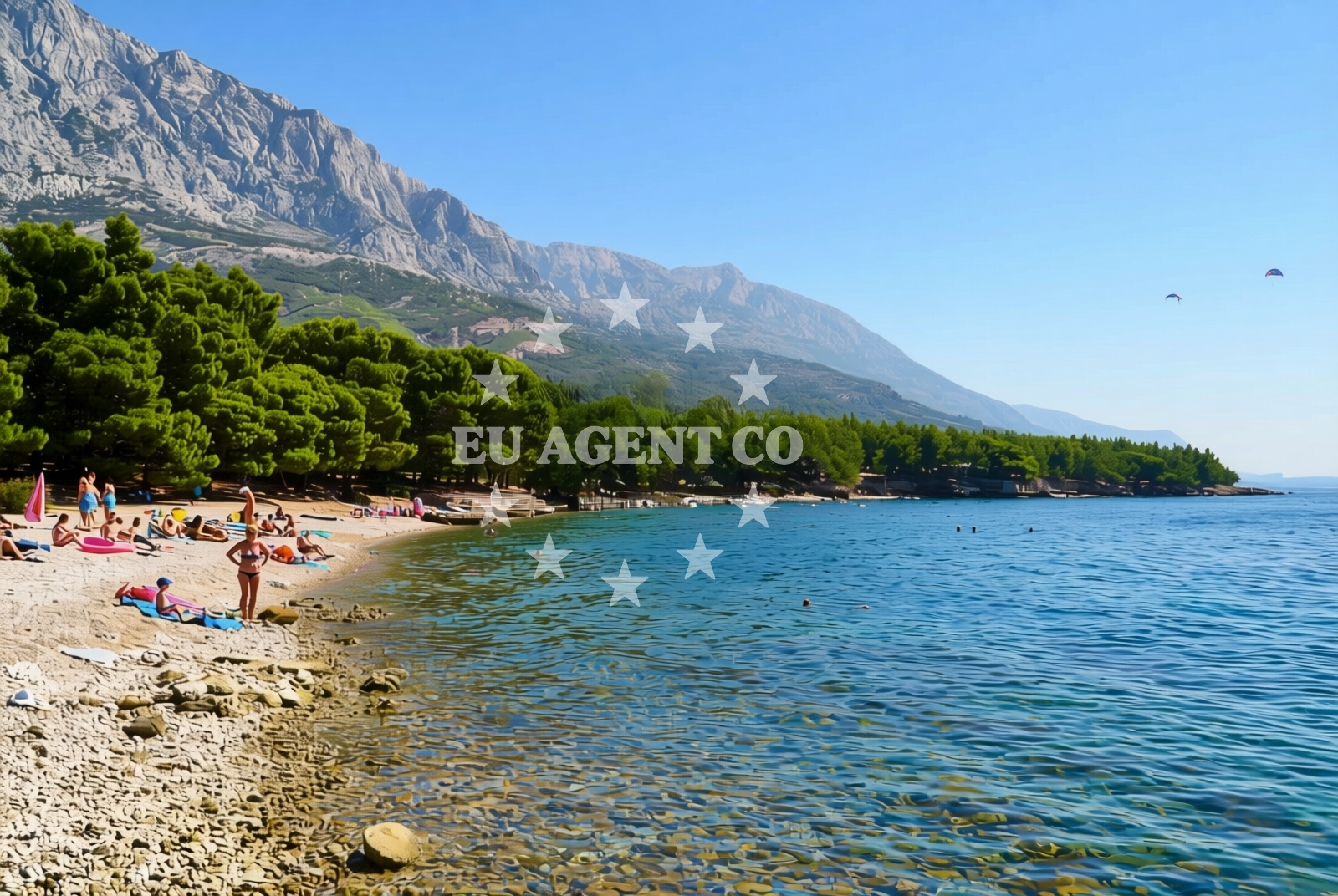 Additional view of Baško polje zapad, Baška Voda Beach in Baško polje zapad