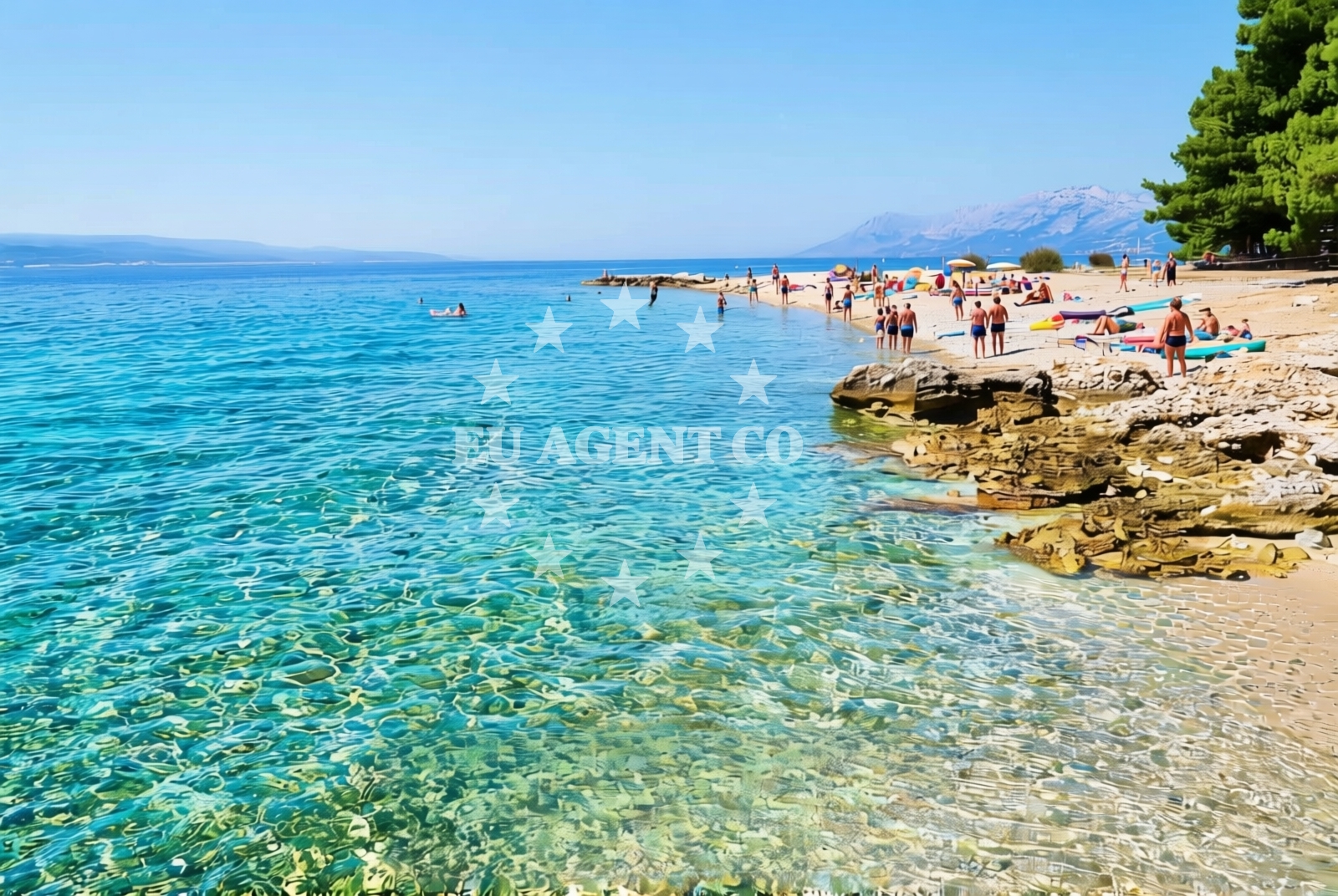 Additional view of Baško polje zapad, Baška Voda Beach in Baško polje zapad