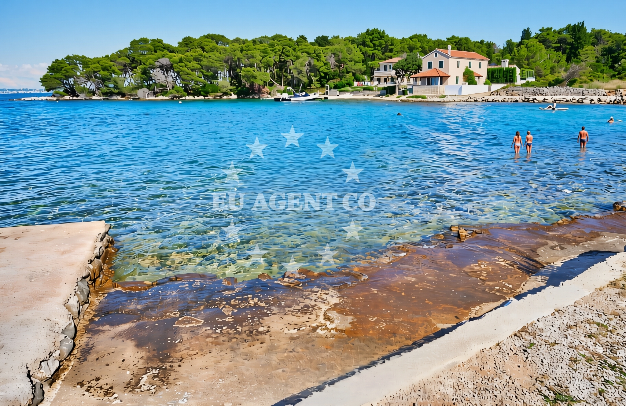 Additional view of Batalaža jug, Ugljan (Ugljan) Beach in Batalaža jug