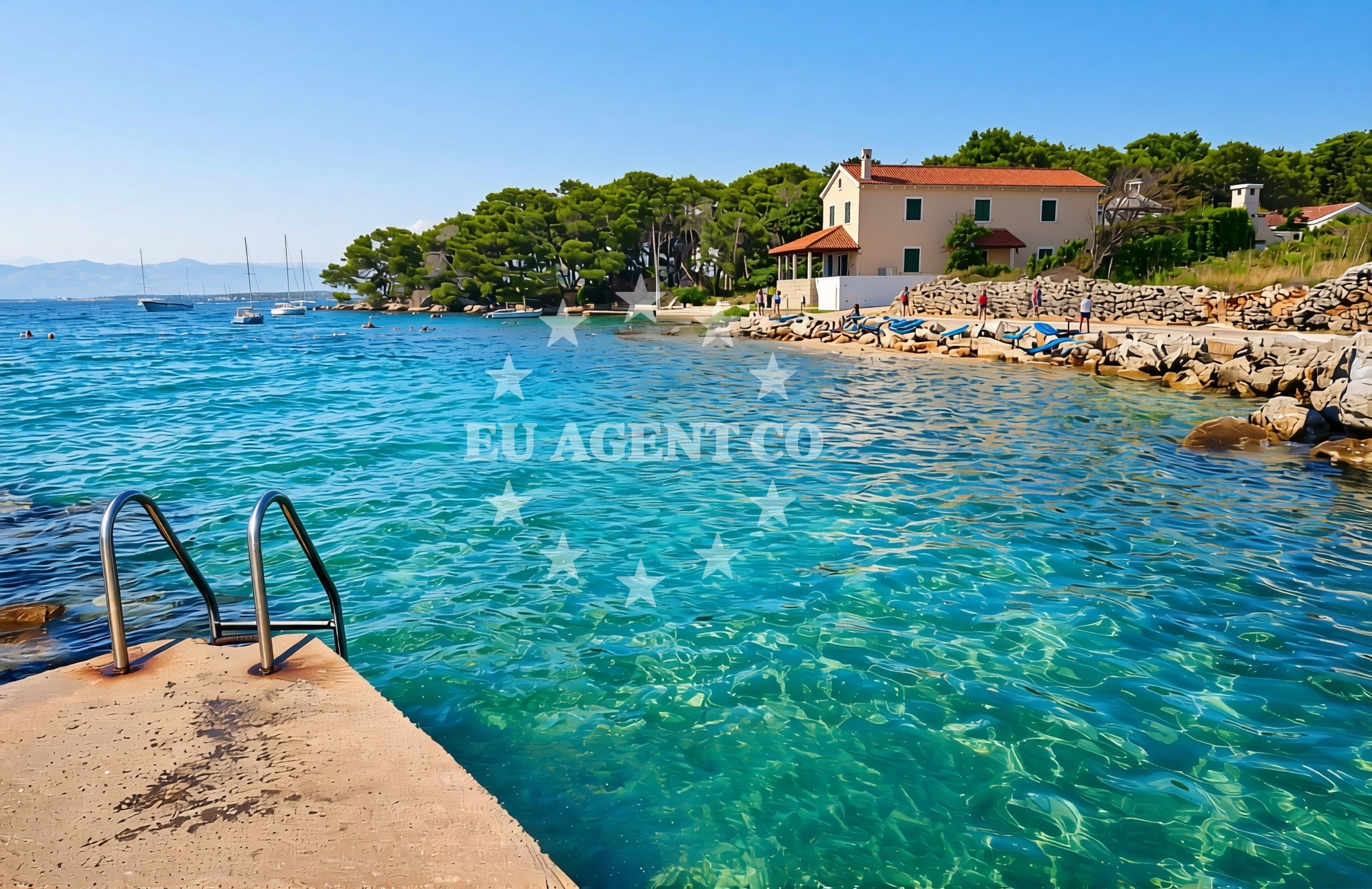 Additional view of Batalaža jug, Ugljan (Ugljan) Beach in Batalaža jug