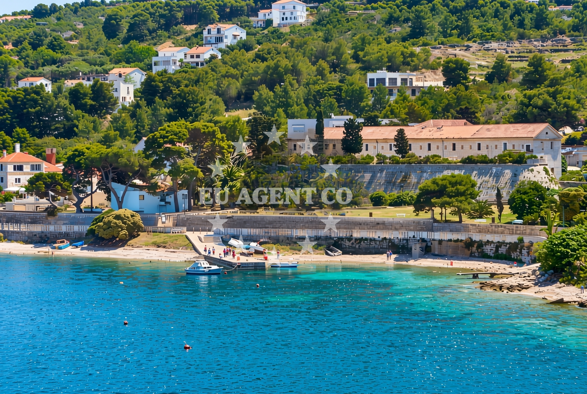 Additional view of Baterija, Vis (Vis) Beach in Baterija