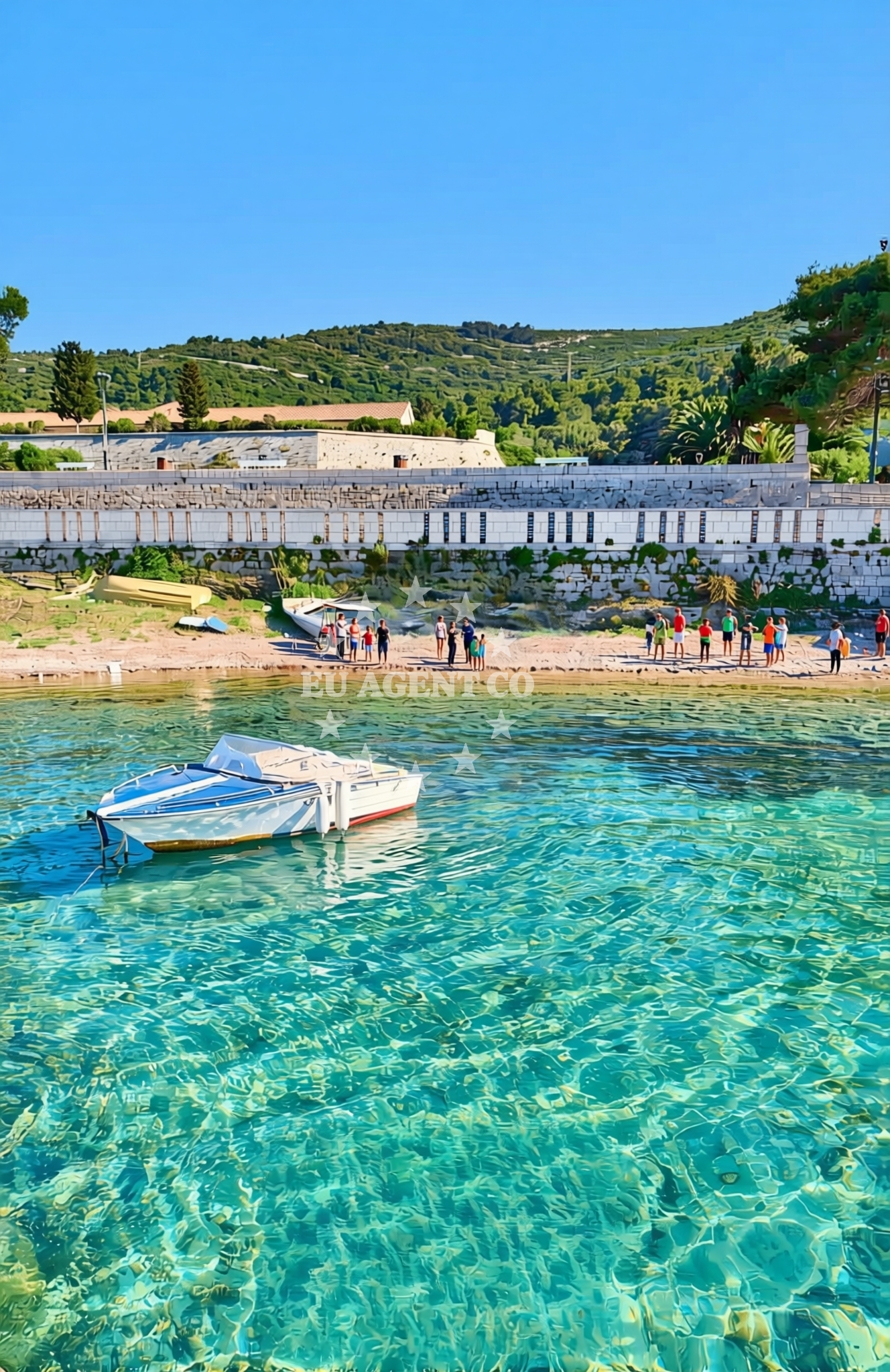 Additional view of Baterija, Vis (Vis) Beach in Baterija