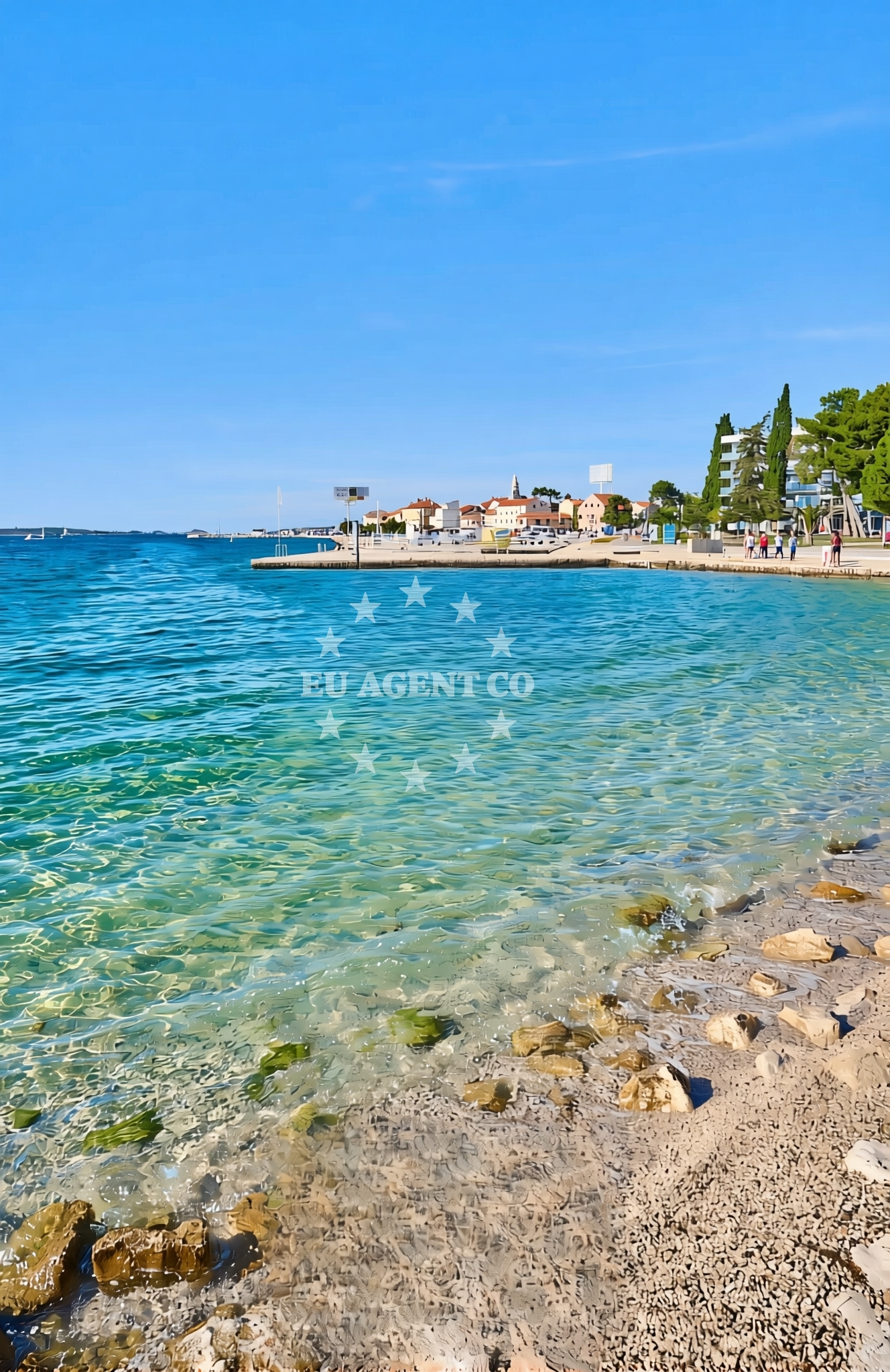 Additional view of Bazen, Biograd na Moru Beach in Bazen