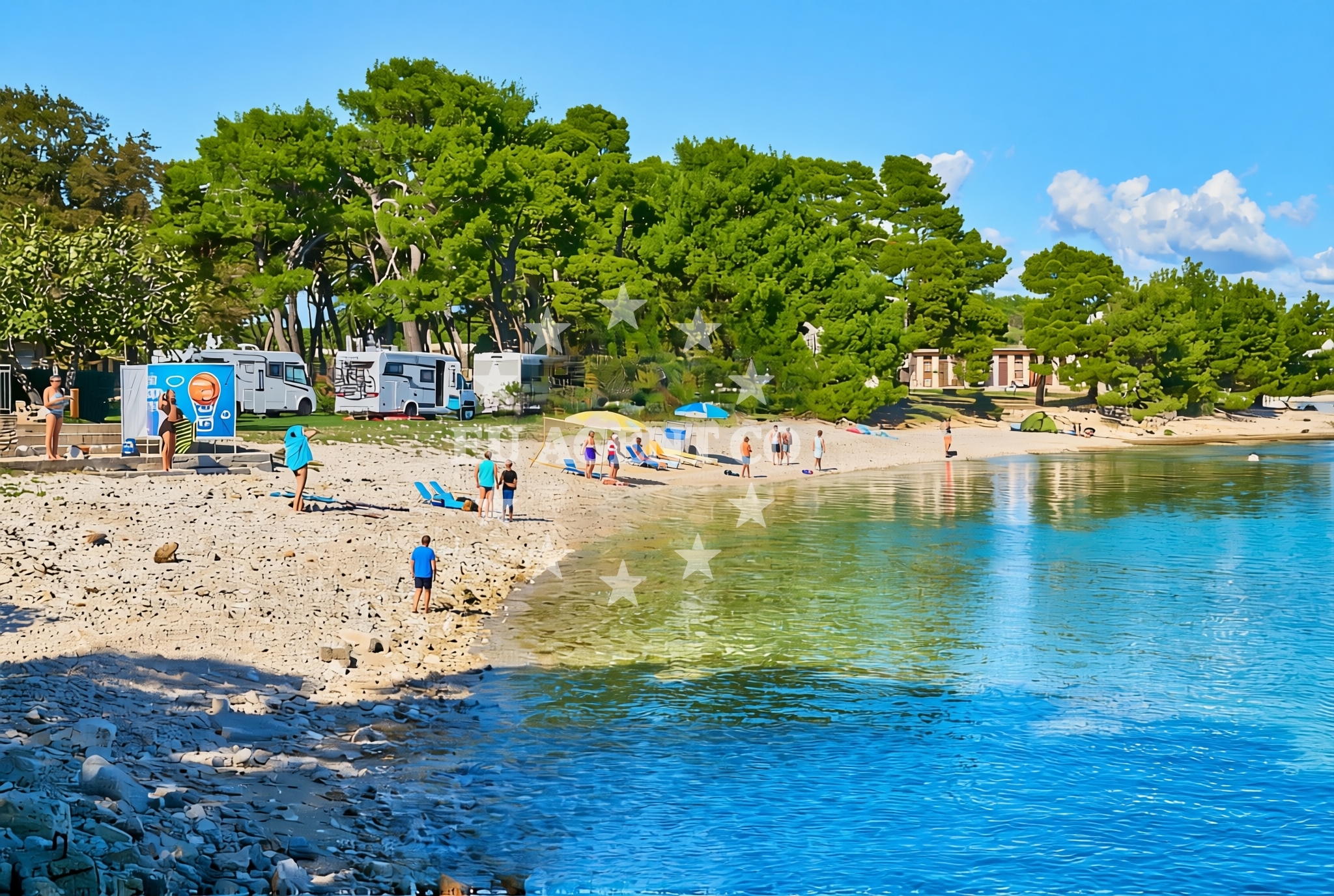 Additional view of Beach AC Stoja in Stoja 37, Pula