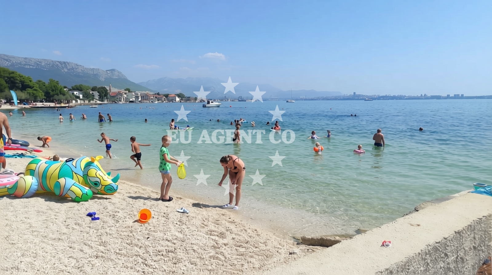 Additional view of Beach Baletna Skola in 7 Don Kažimira Sinovčića, Kaštela