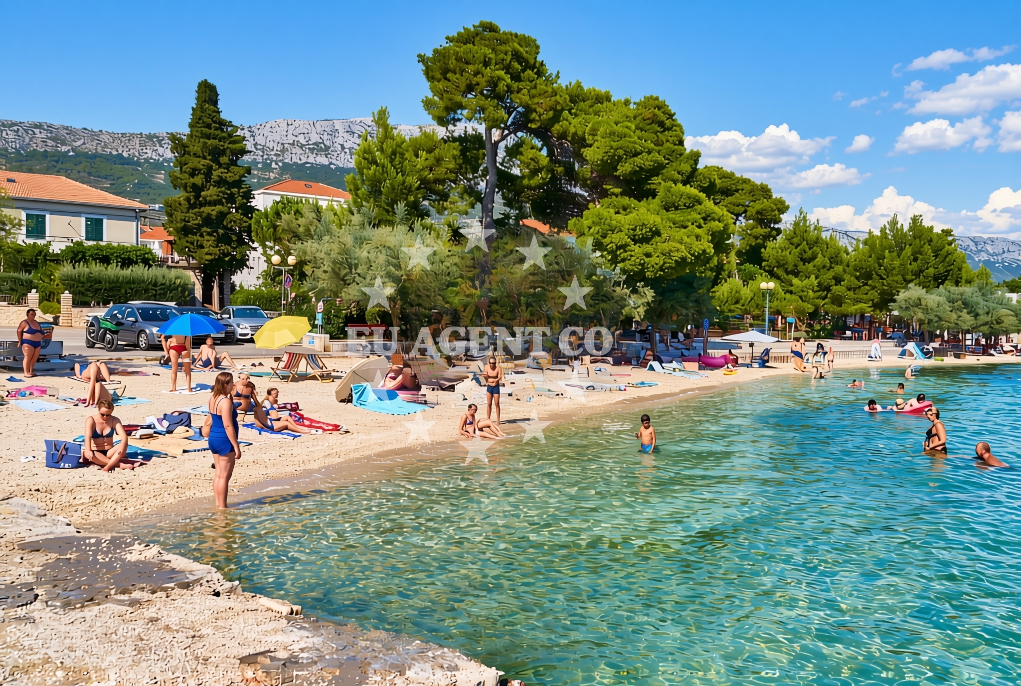 Additional view of Beach Baletna Skola in 7 Don Kažimira Sinovčića, Kaštela