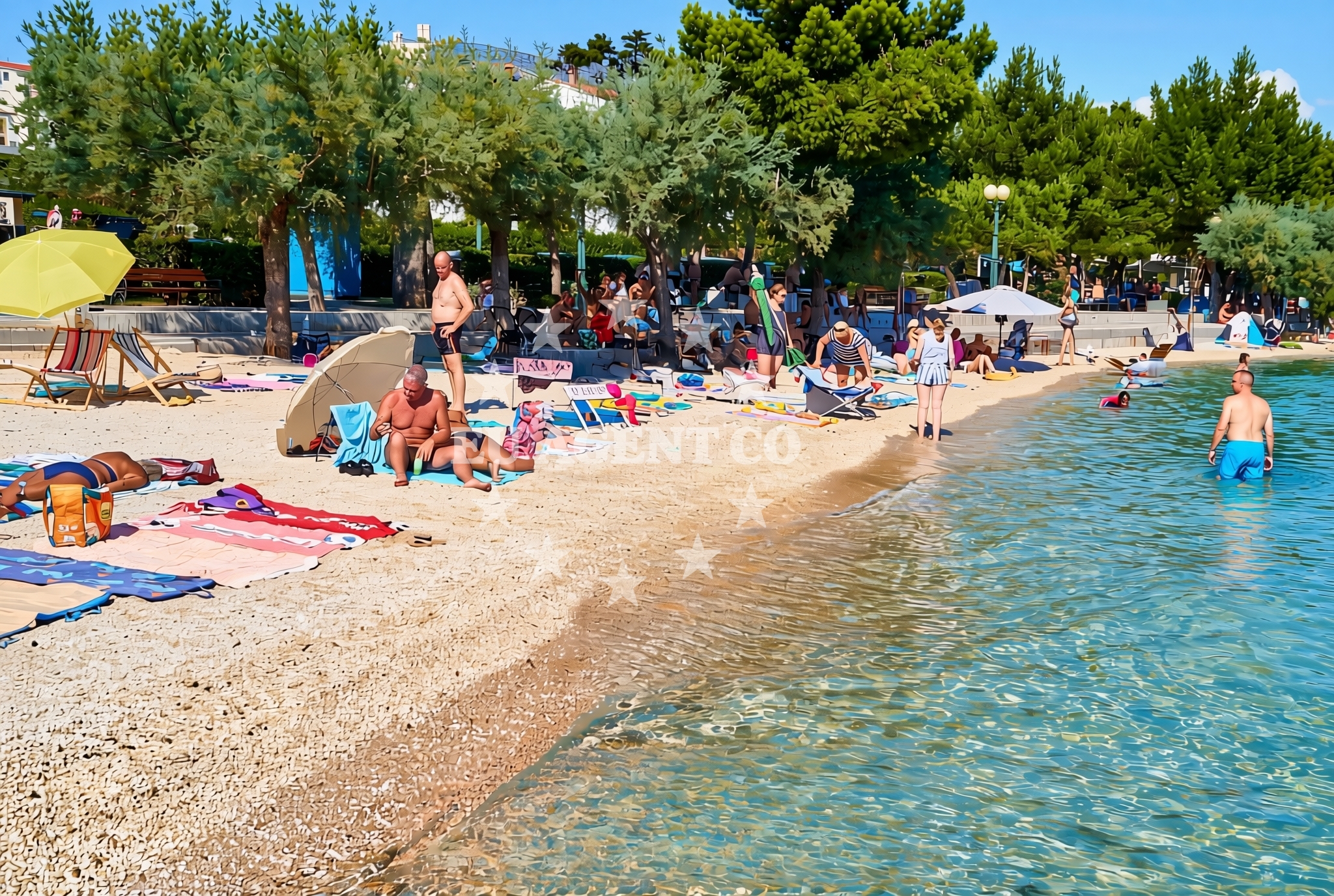 Additional view of Beach Baletna Skola in 7 Don Kažimira Sinovčića, Kaštela