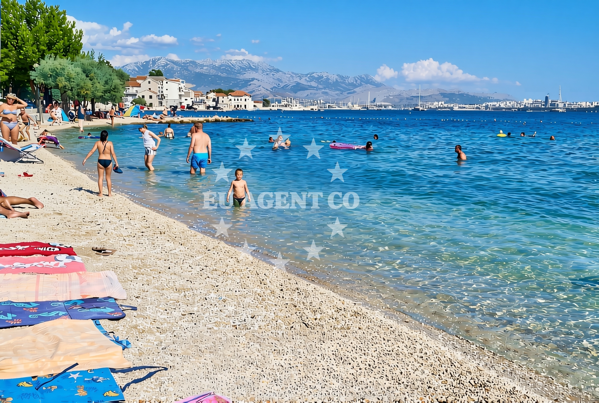 Additional view of Beach Baletna Skola in 7 Don Kažimira Sinovčića, Kaštela