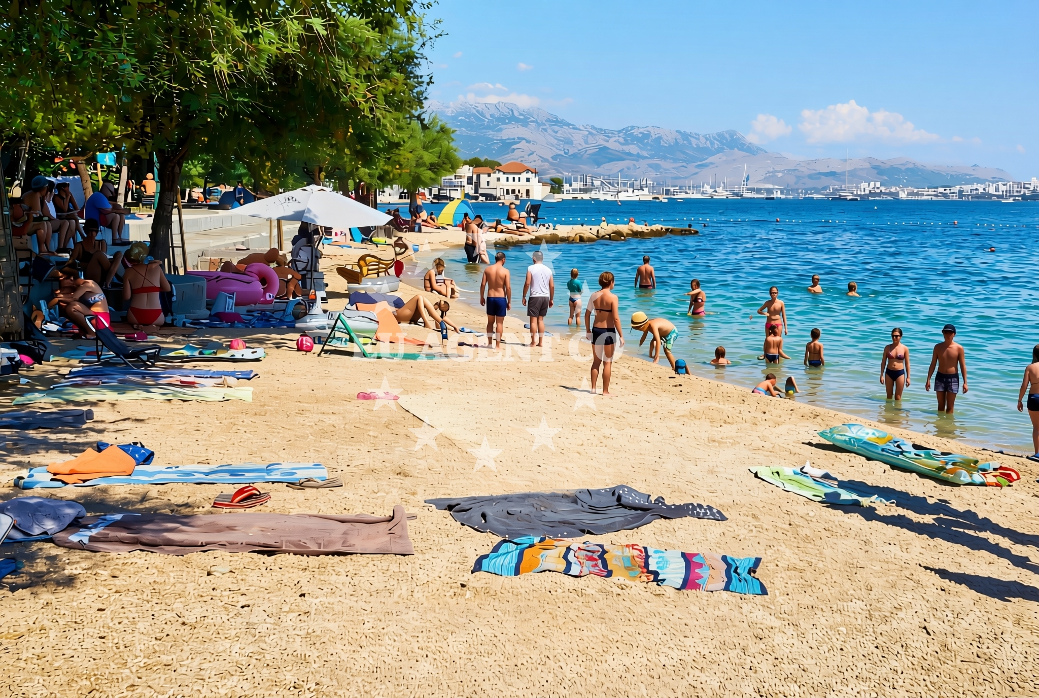 Additional view of Beach Baletna Skola in 7 Don Kažimira Sinovčića, Kaštela