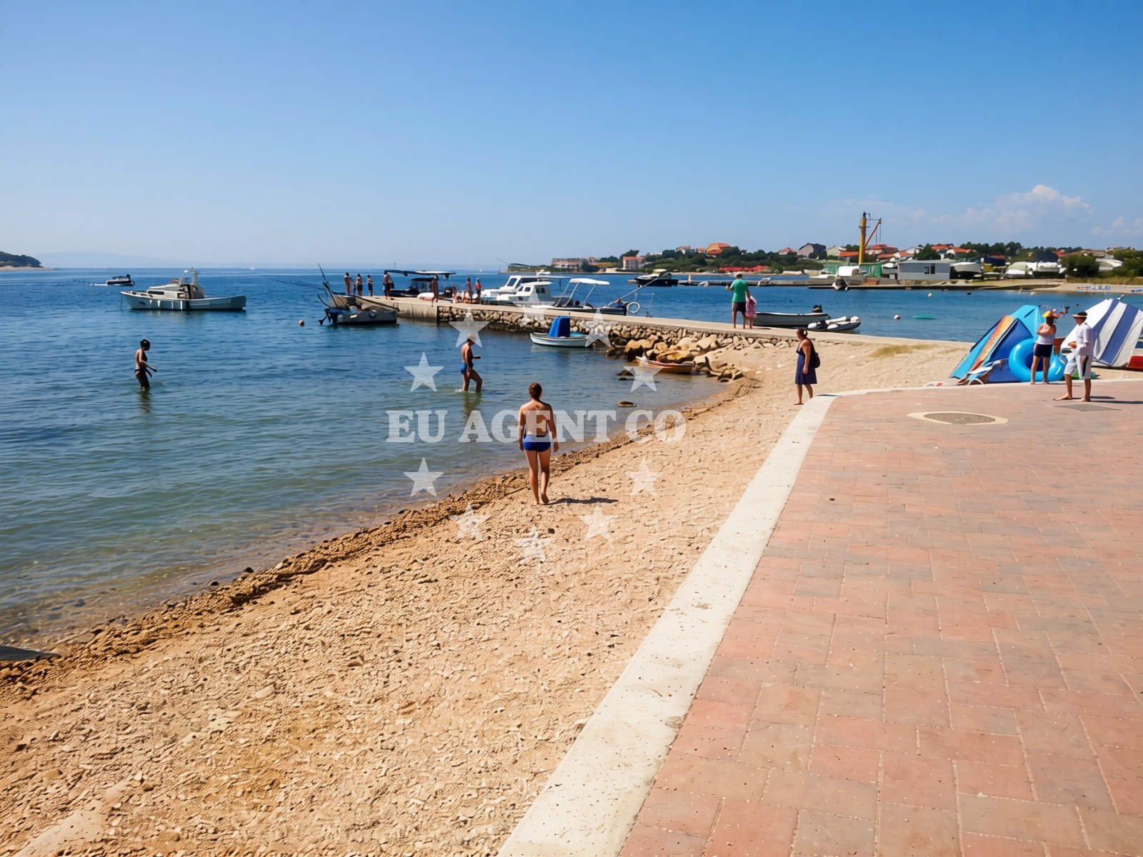 Additional view of Beach Banjol in Banjol 745, Banjol